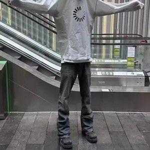 Japanese Brand × Jean Rugged Mud Dyed Boot Cut Jeans Size US 30 / EU 46 - 1 Thumbnail