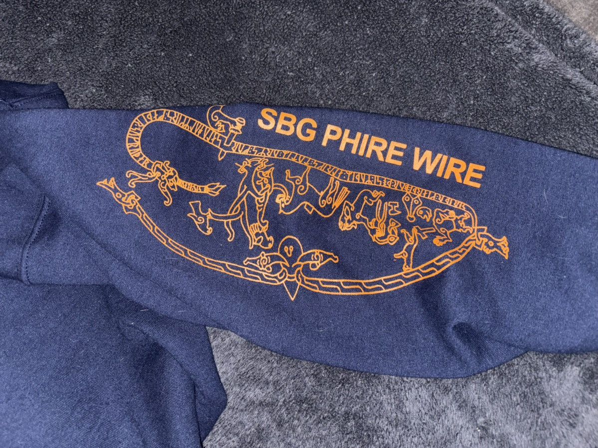 PHIRE WIRE PHIRE WIRE x Sad Boys Gear Drain Gang Bladee Signed Hoodie Size US XL / EU 56 / 4 - 5 Thumbnail