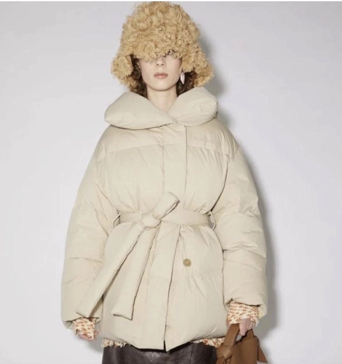 Acne Studios Belted Puffer Jacket Small-Medium Size M / US 6-8 / IT 42-44 - 1 Thumbnail