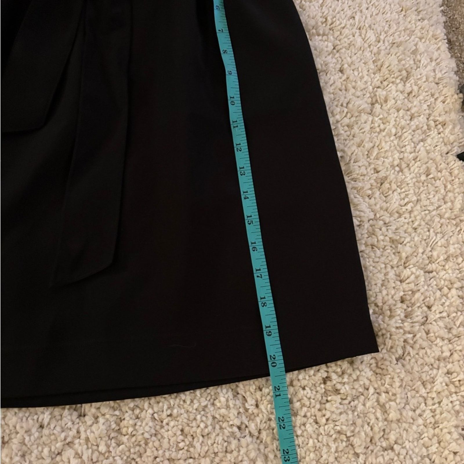 Lululemon Lululemon Black Waist Tie Belt Skirt Size 25" / US 0 / IT 36 - 6 Thumbnail