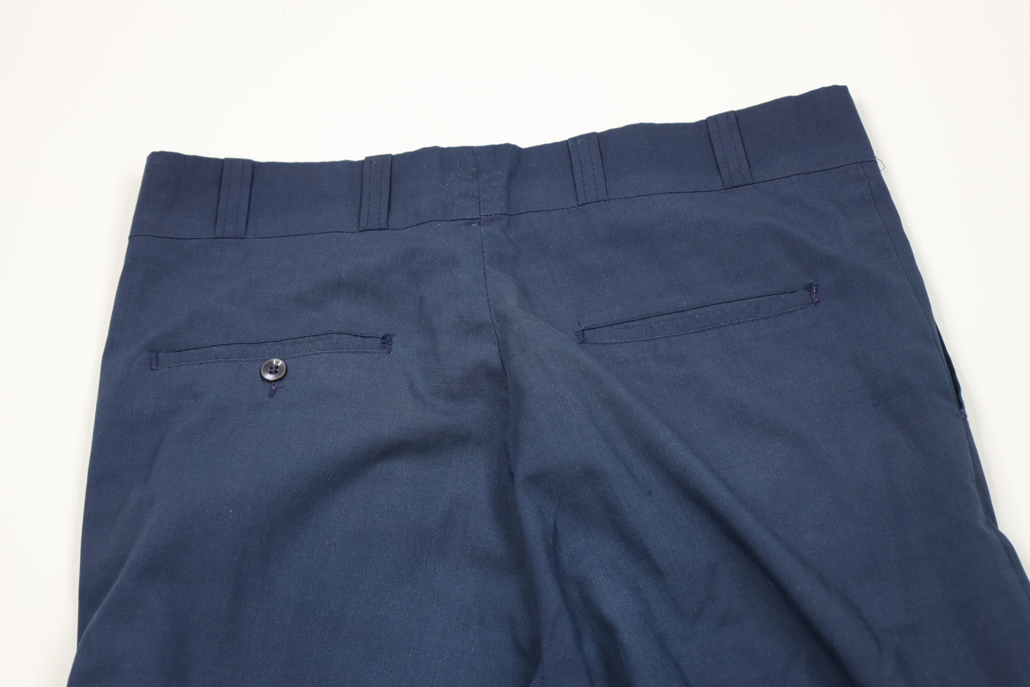Vintage Vintage 60s Streetwear Workwear Wide Leg Pants Blue USA Size US 32 / EU 48 - 10 Thumbnail
