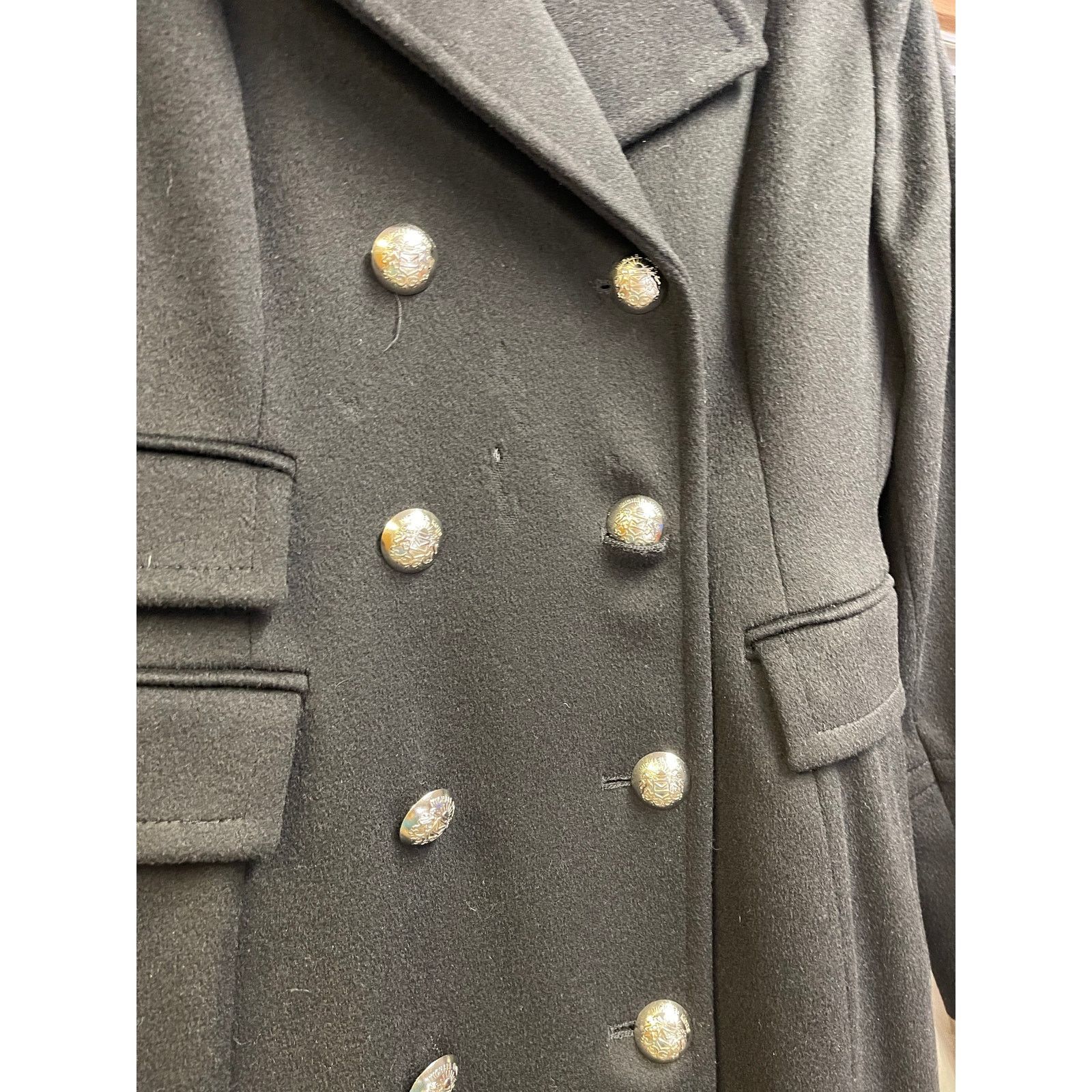 Michael Kors MICHAEL Michael Kors, Wool Long Double Breasted Coat, 8P Size M / US 6-8 / IT 42-44 - 8 Thumbnail