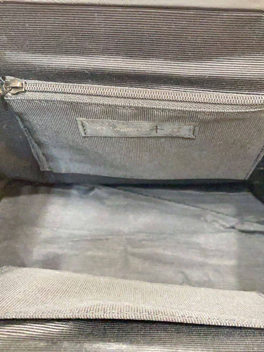 Yohji Yamamoto YOHJI YAMAMOTO Shoulder bag/Leather/Black Size ONE SIZE - 6 Thumbnail