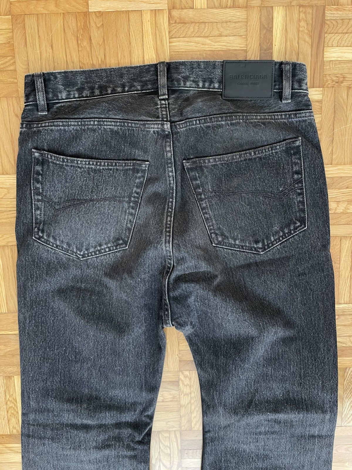 Balenciaga Balenciaga Flared Jeans Garde-Robe (29) Size US 29 - 7 Thumbnail