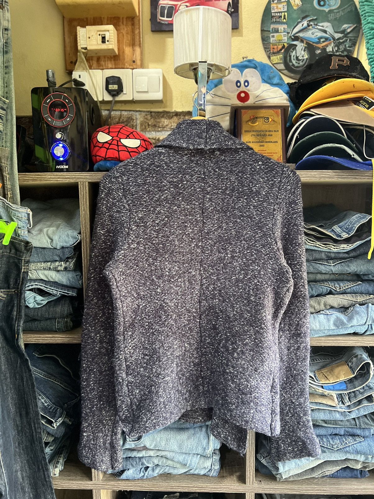 Comme Ca Ism 🔥Comme Ca Ism Shawl Collar Knit Jacket Size M / US 6-8 / IT 42-44 - 3 Thumbnail