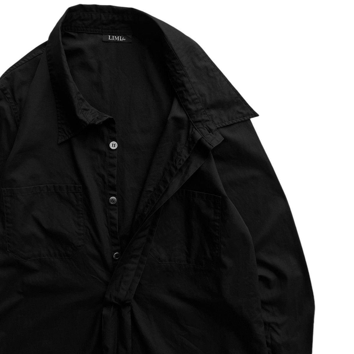 Limi Feu × Y's × Yohji Yamamoto LIMI feu YOHJI YAMAMOTO GROUP DRESS SHIRT Size S / US 4 / IT 40 - 3 Thumbnail