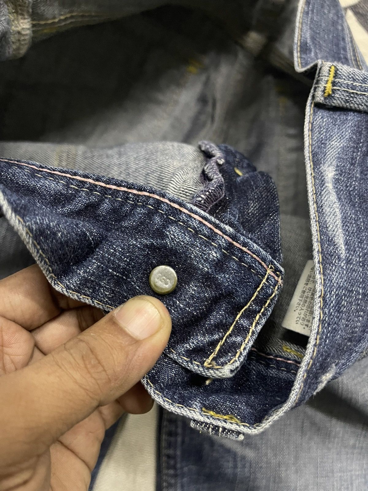 Levi's 2000s LEVIS WASHABLE FLARE JEANS Size 29" - 10 Thumbnail