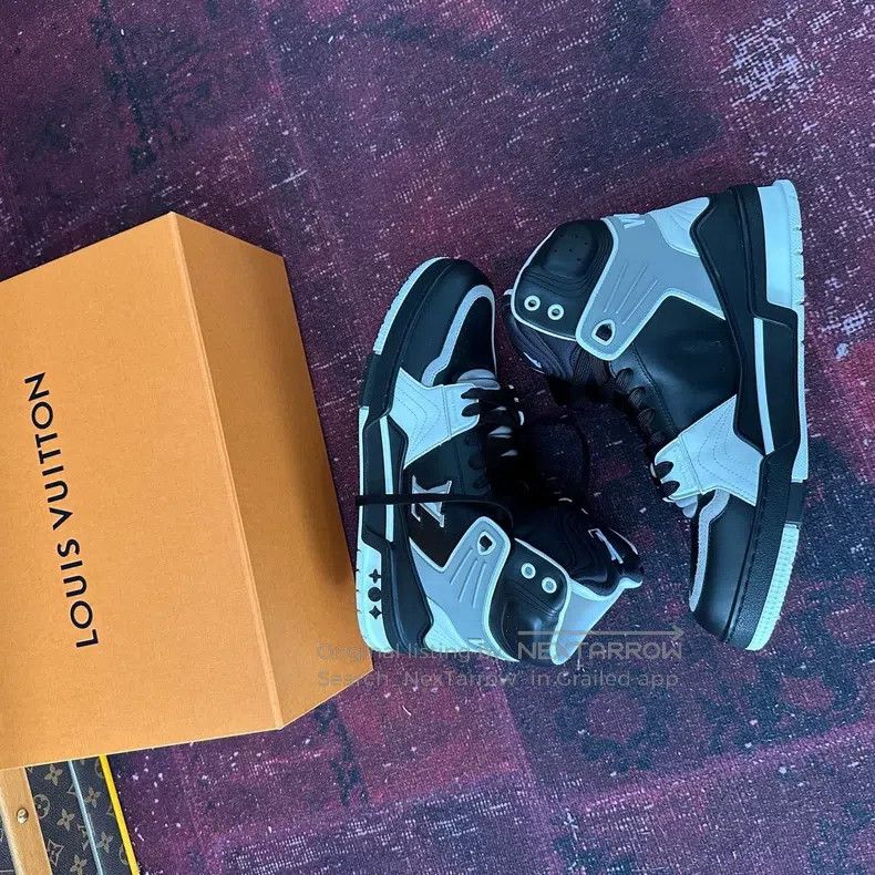 Louis Vuitton Louis Vuitton Trainer High Top Casual Shoes Size US 8 / EU 41 - 5 Thumbnail