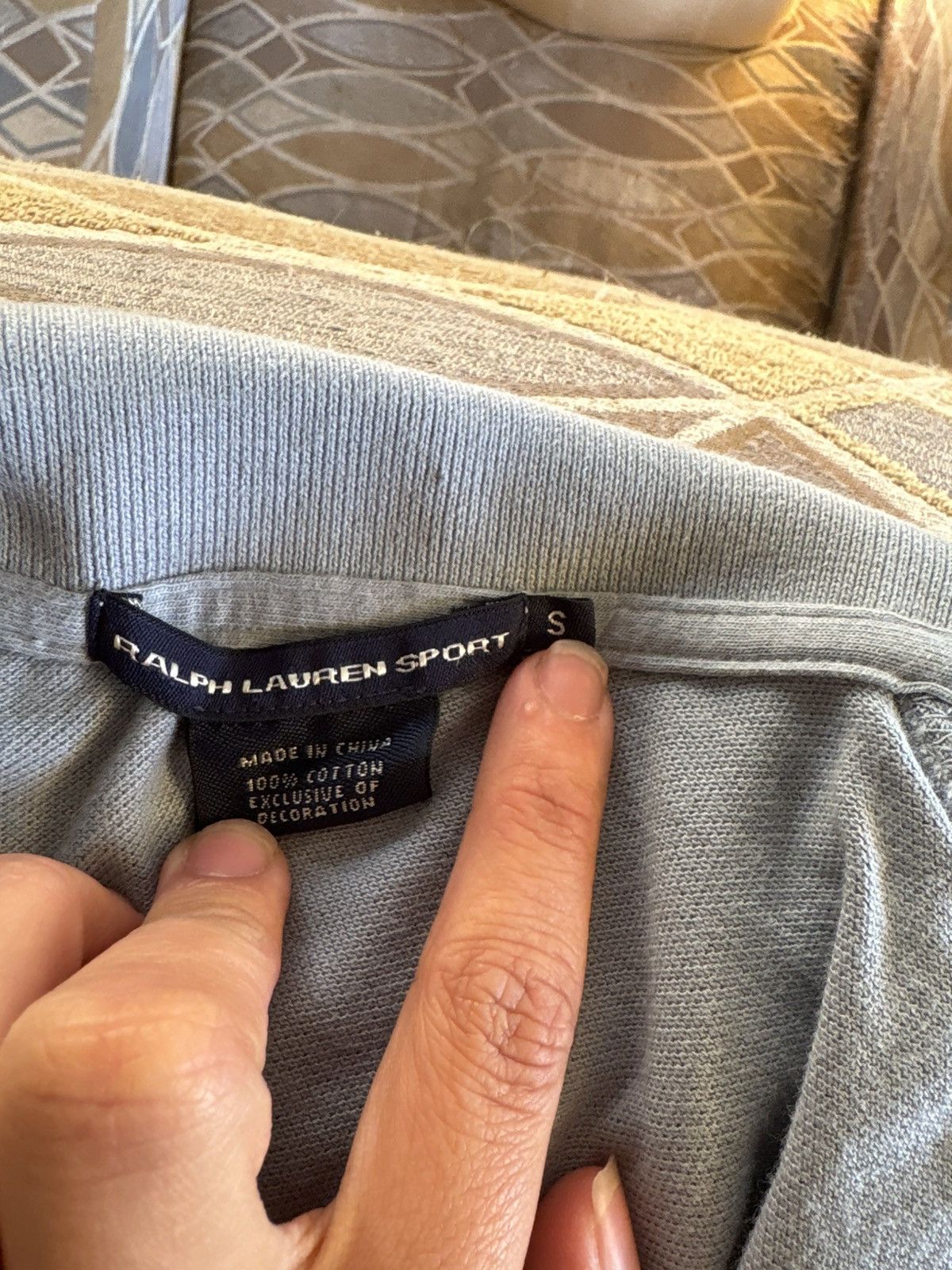 Polo Ralph Lauren Upcycled Ralph Lauren Polo Crop Size S / US 4 / IT 40 - 5 Thumbnail