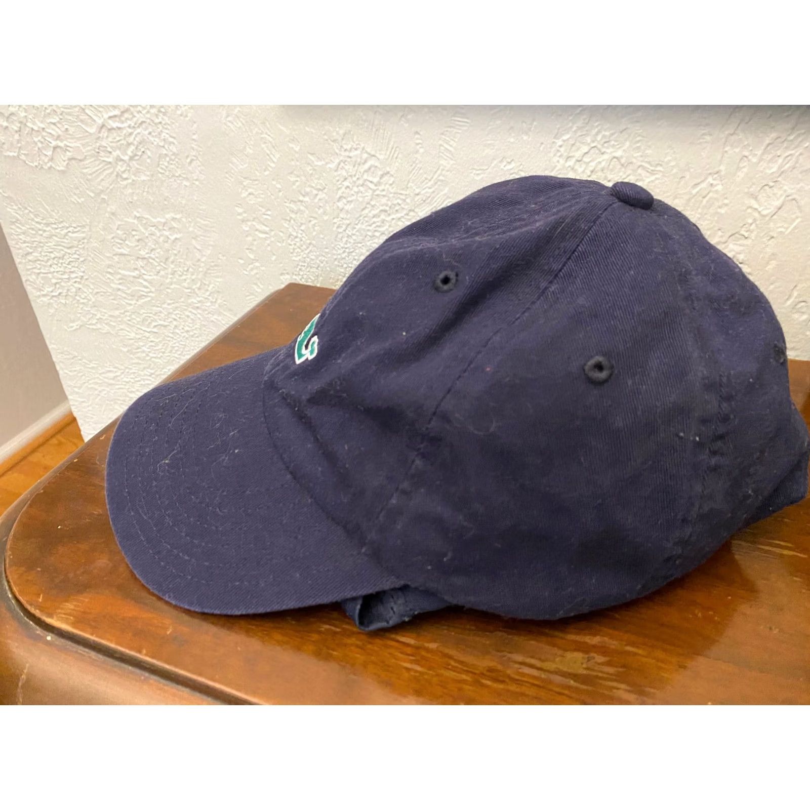 Vineyard Vines Vineyard Vines Hat Mens Adjustable Navy Baseball Cap Dads Strapback Light Whale Logo Size ONE SIZE - 4 Thumbnail