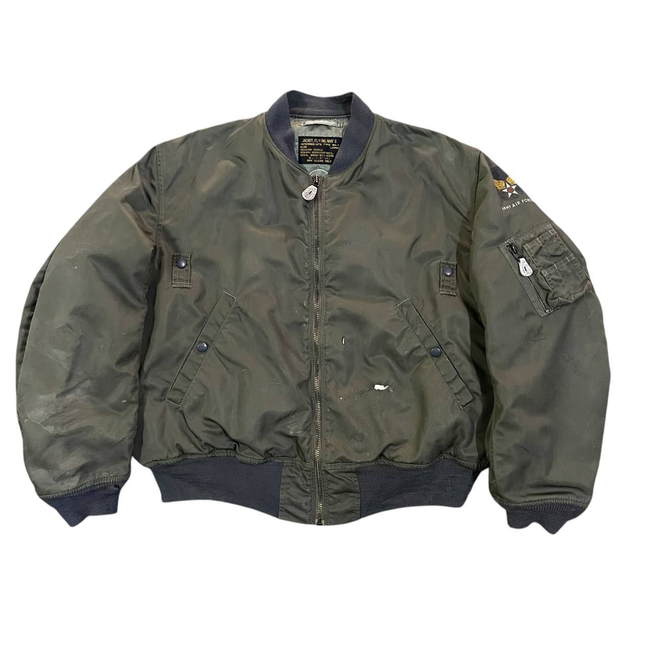 【BUZZ RICKSON'S】MA-1 mil-j-8279 flight Buzz Rickson's MA-1 Flight Jacket US Air Force L Size MIL-J-8279