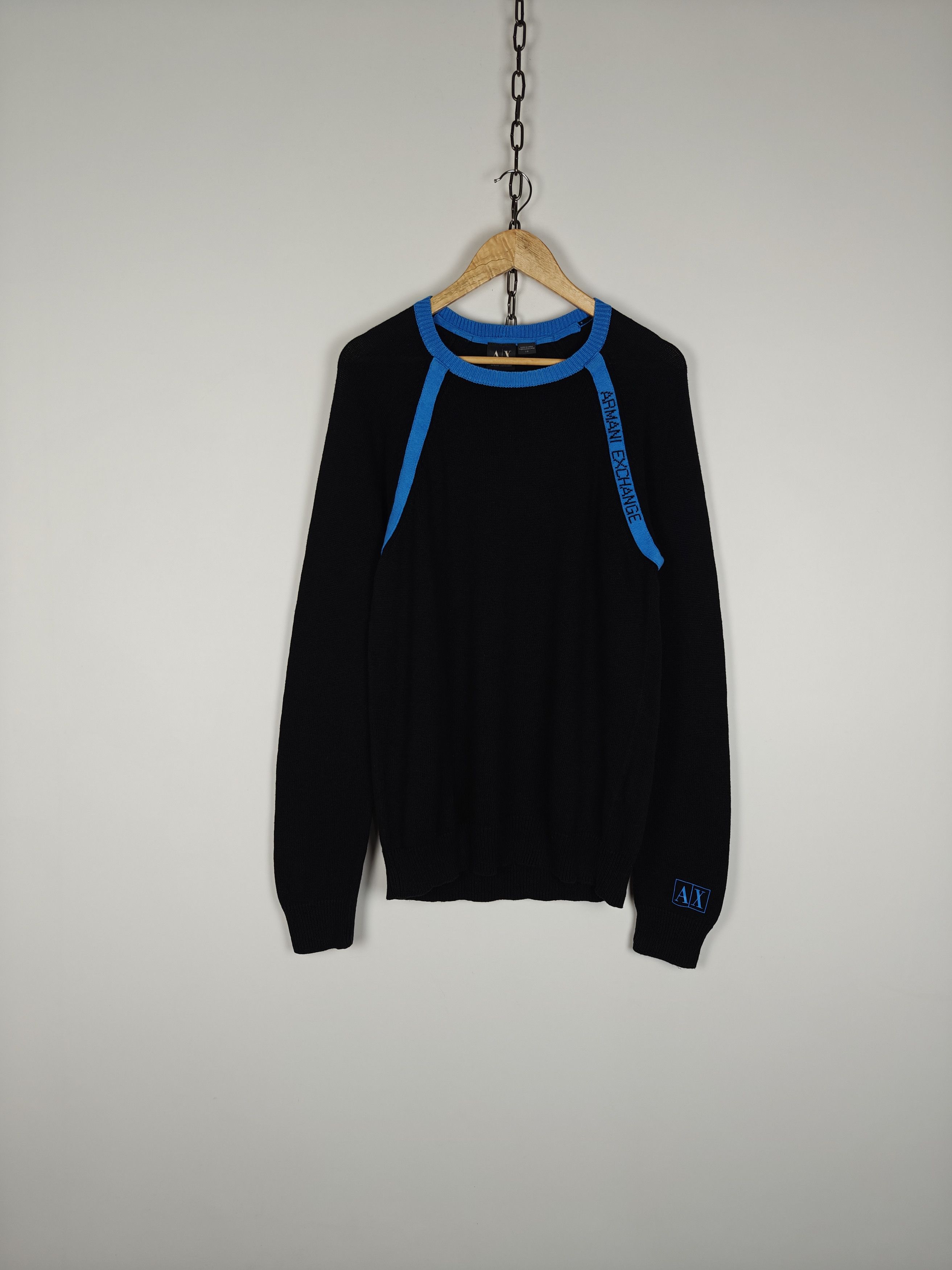 Armani Exchange Armani Exchange Sweater Crew Pullover Logo size L Size US L / EU 52-54 / 3 - 1 Thumbnail