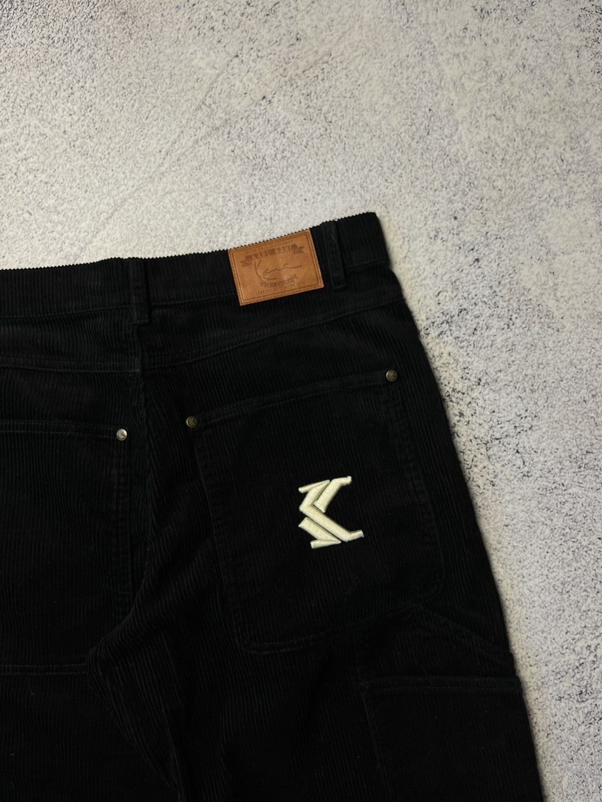 Karl Kani Vintage Karl Kani Velour Pants Rap Jeans Y2K Size US 30 / EU 46 - 16 Thumbnail