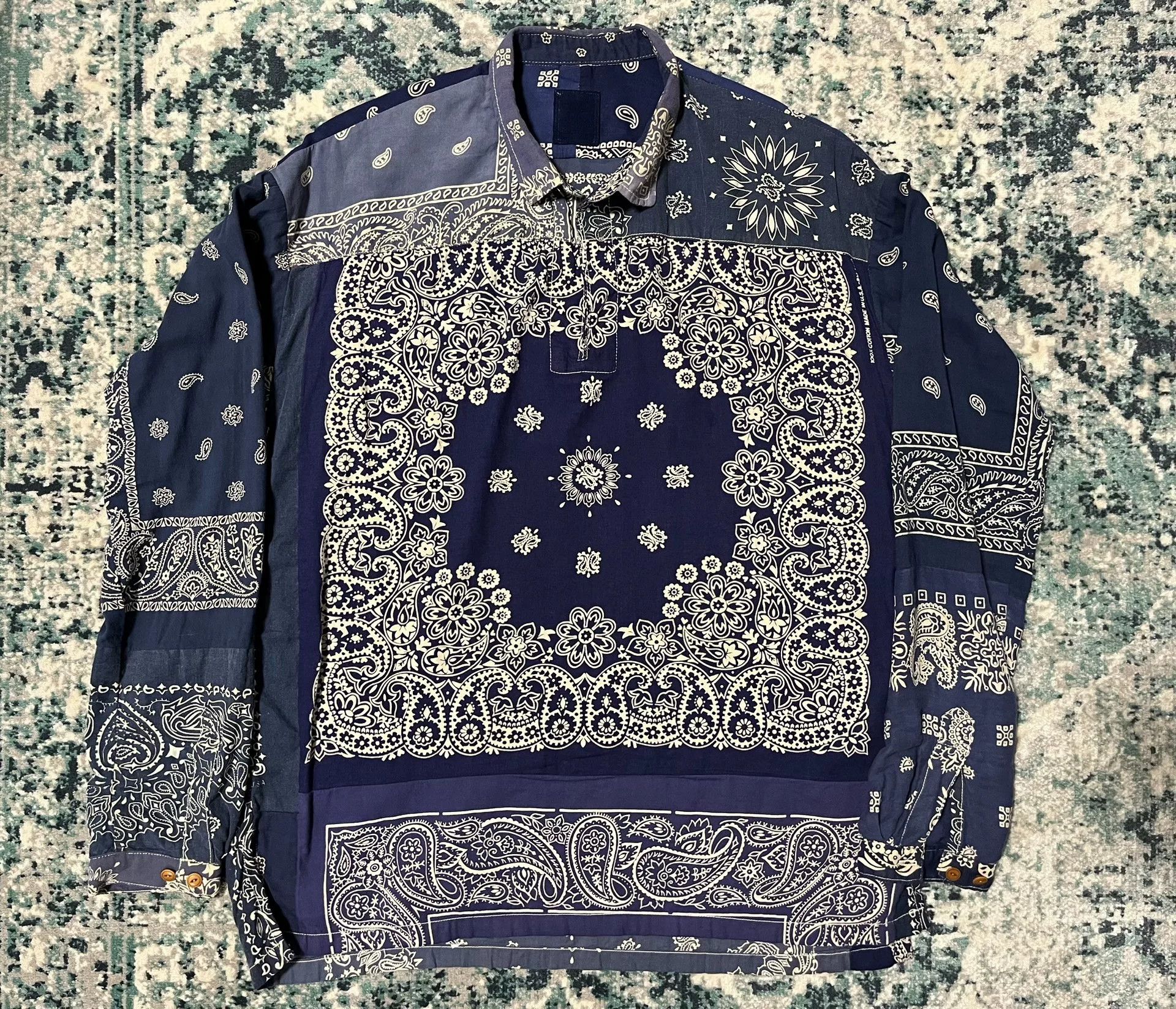 Visvim visvim 14ss ICT Tunic Bandana Size US M / EU 48-50 / 2 - 1 Thumbnail