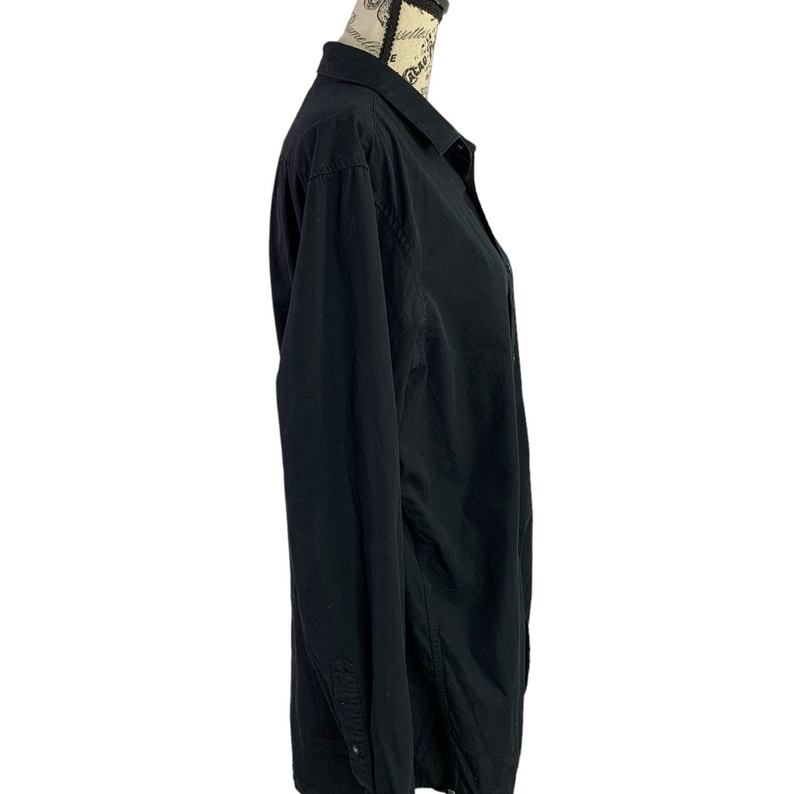 Michael Kors Michael Kors Men's Large Tailored Fit Black, Button down Size US L / EU 52-54 / 3 - 4 Thumbnail