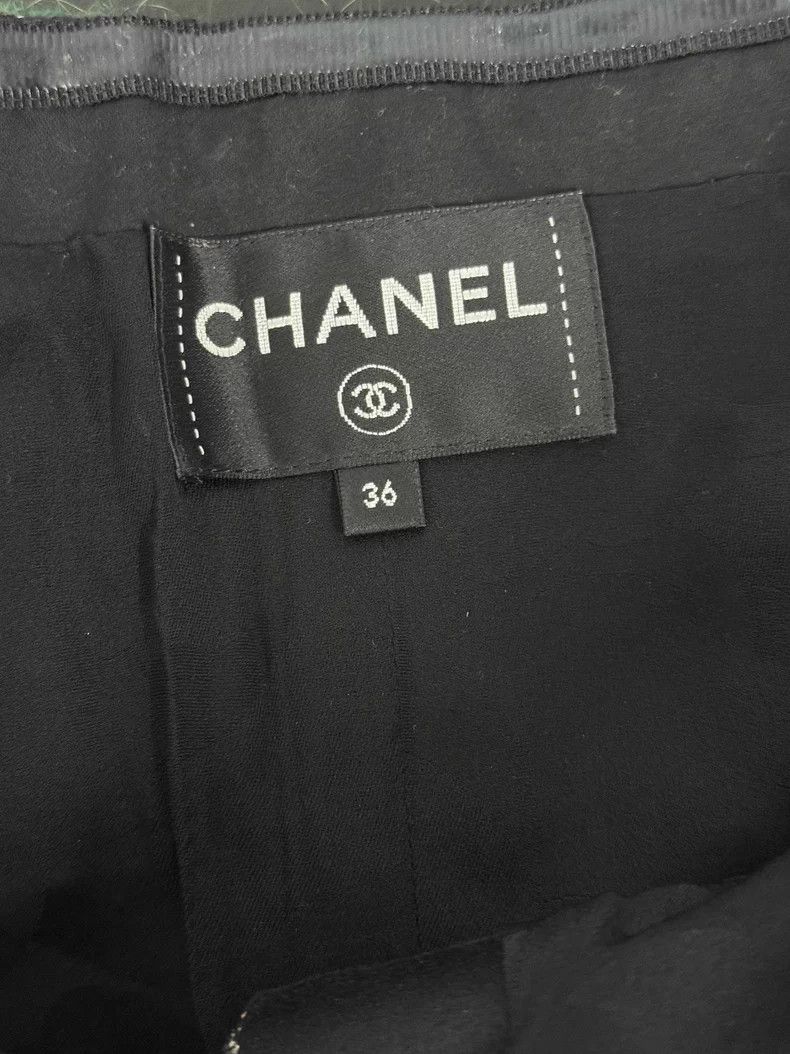 Chanel Chanel Women's Castle Black Gold Full Pearl One-shoulder D Size XS / US 0-2 / IT 36-38 - 5 Thumbnail