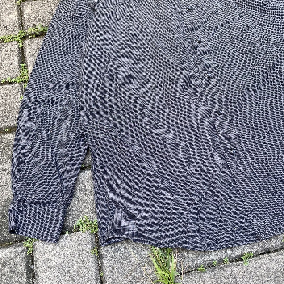 Issey Miyake 2000s Luis Chavlon Dark Grey Button Up Shirt Size US M / EU 48-50 / 2 - 2 Thumbnail