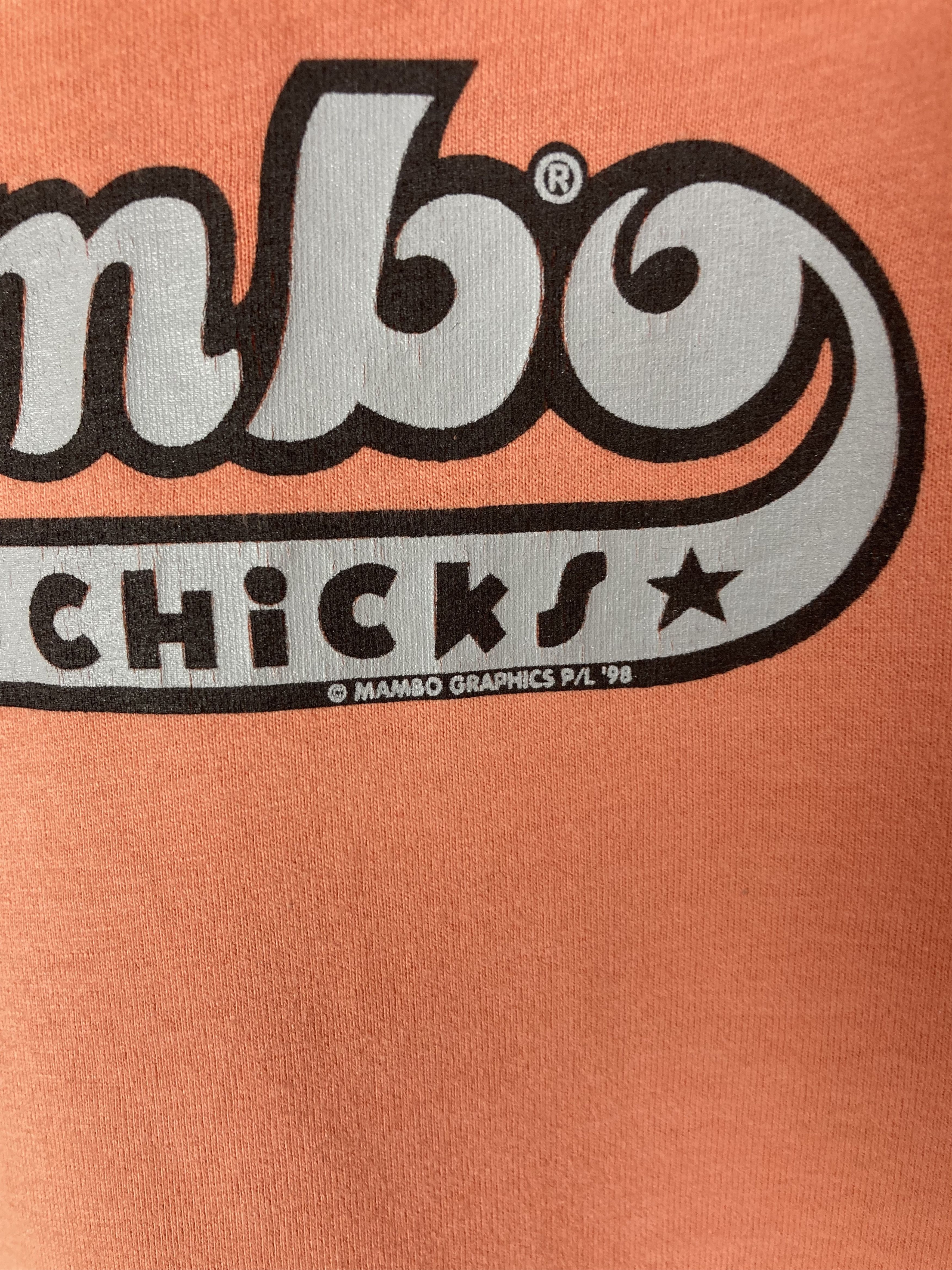 Mambo Mambo 1997 Fish&Chicks Vintage Graphic Art Crewneck Tshirt Size US M / EU 48-50 / 2 - 4 Thumbnail