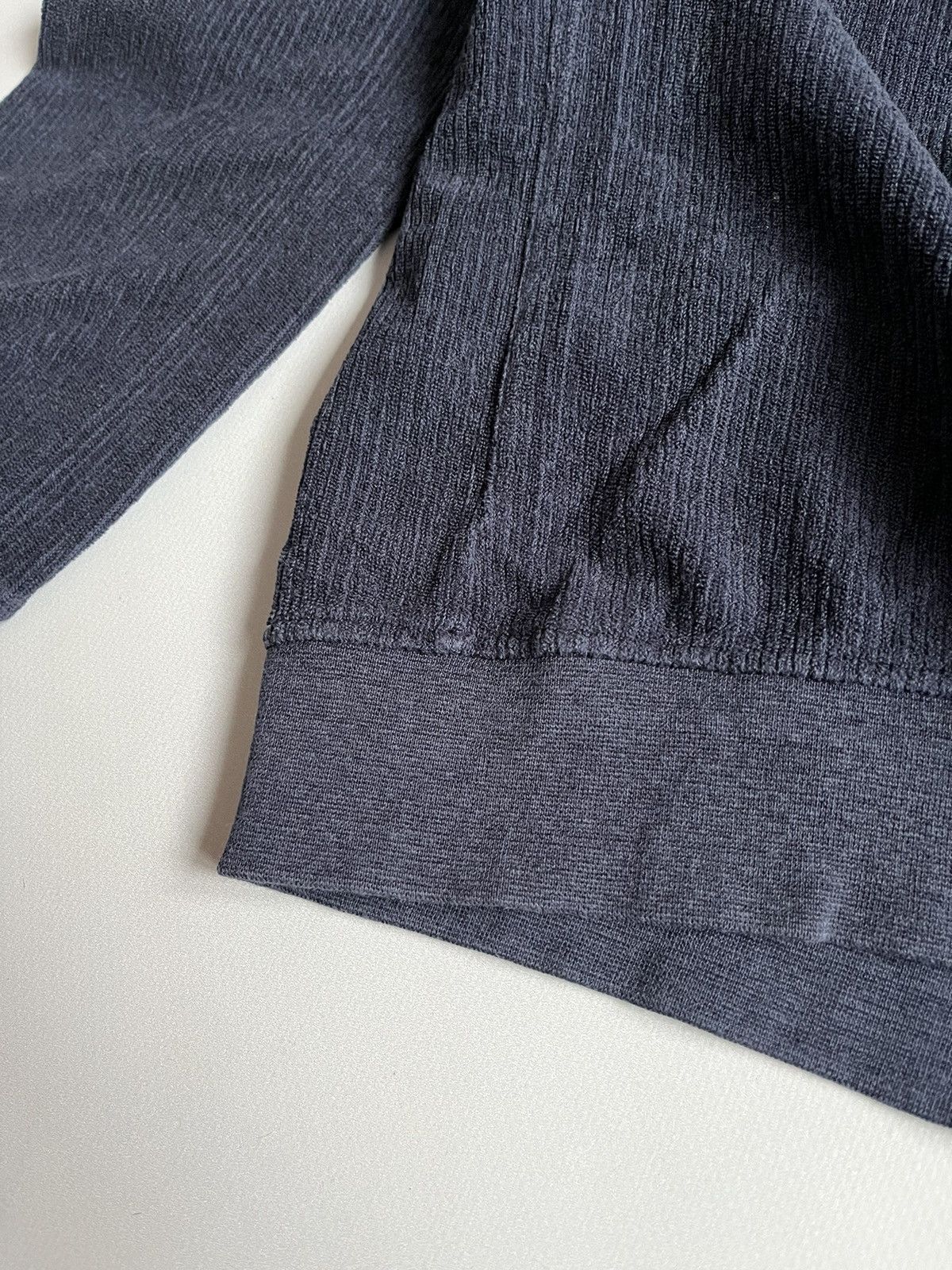 Designer × Orlebar Brown Orlebar Brown Men Blue Teddy Texture Zip Sweatshirt Size US M / EU 48-50 / 2 - 12 Thumbnail