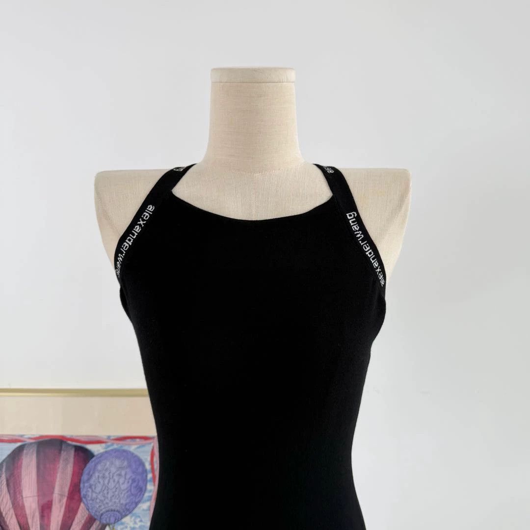 Alexander Wang Alexander Wang Black Bodycon Dress Women's S NWT Size S / US 4 / IT 40 - 3 Thumbnail