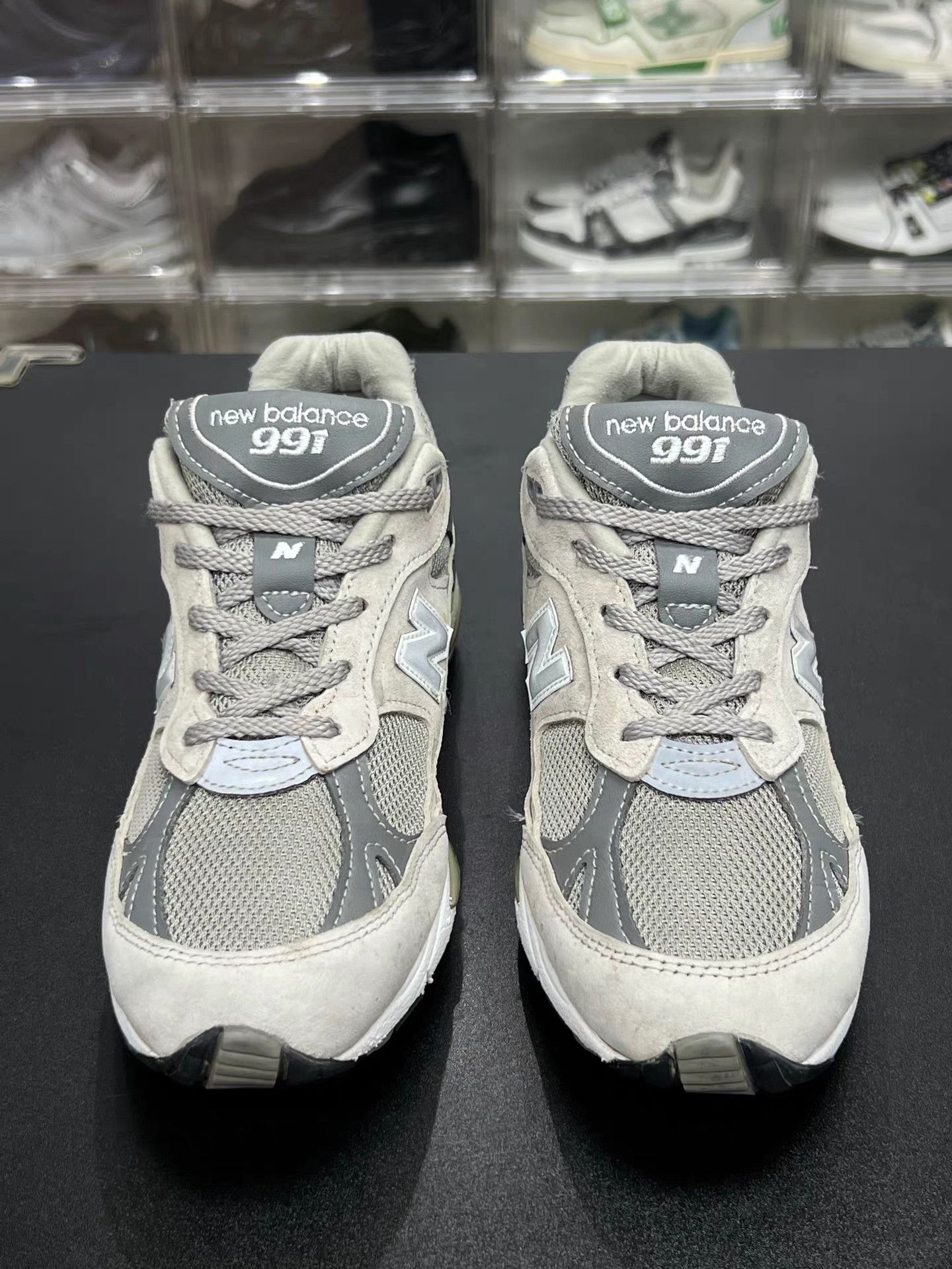 New Balance New Balance 991 Taupe Sneakers K15 Size US 7.5 / IT 37.5 - 2 Thumbnail