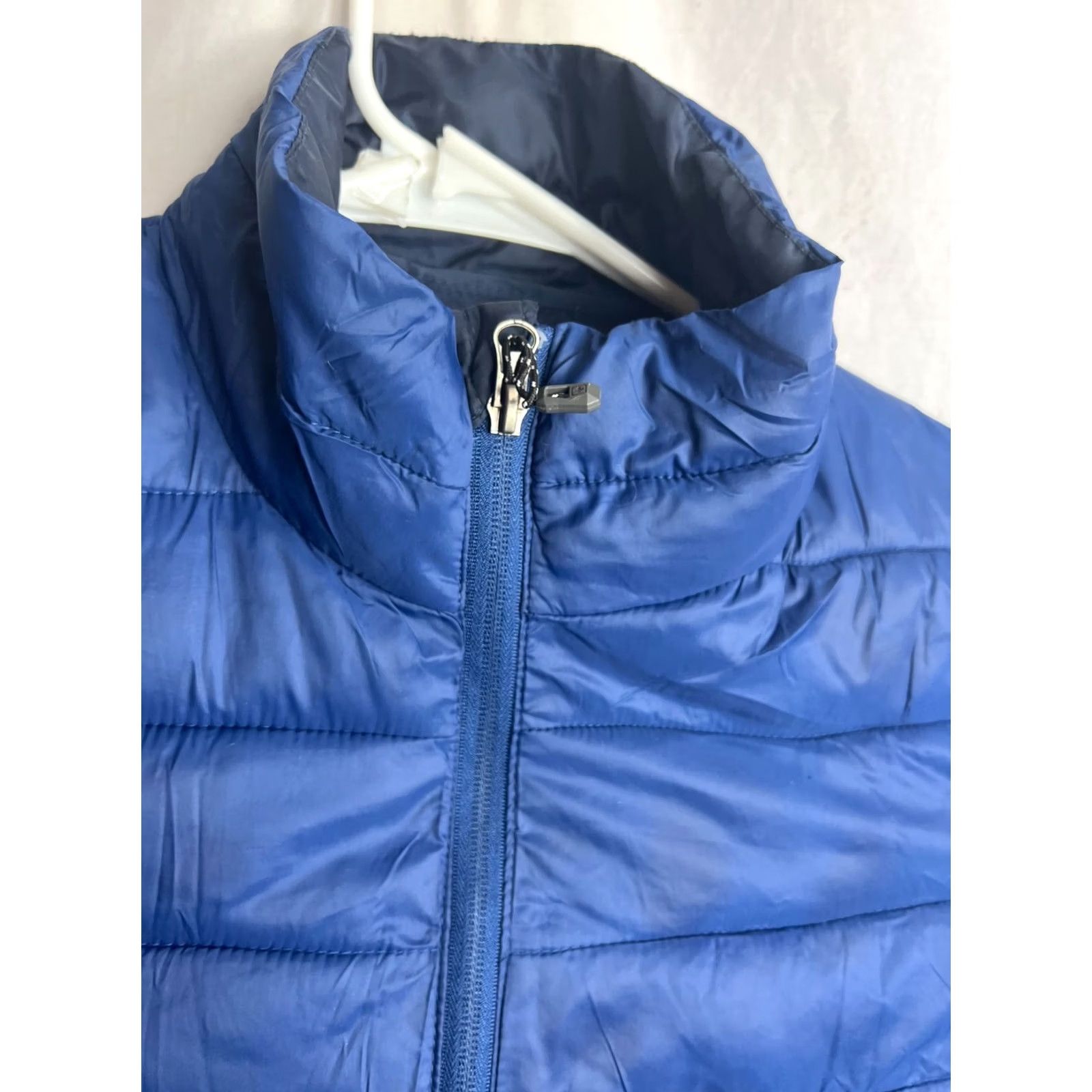 Vintage Swiss Tech Performance Gear Mens Small Puffer Jacket Coat Packable Navy Quilted Size US S / EU 44-46 / 1 - 2 Thumbnail