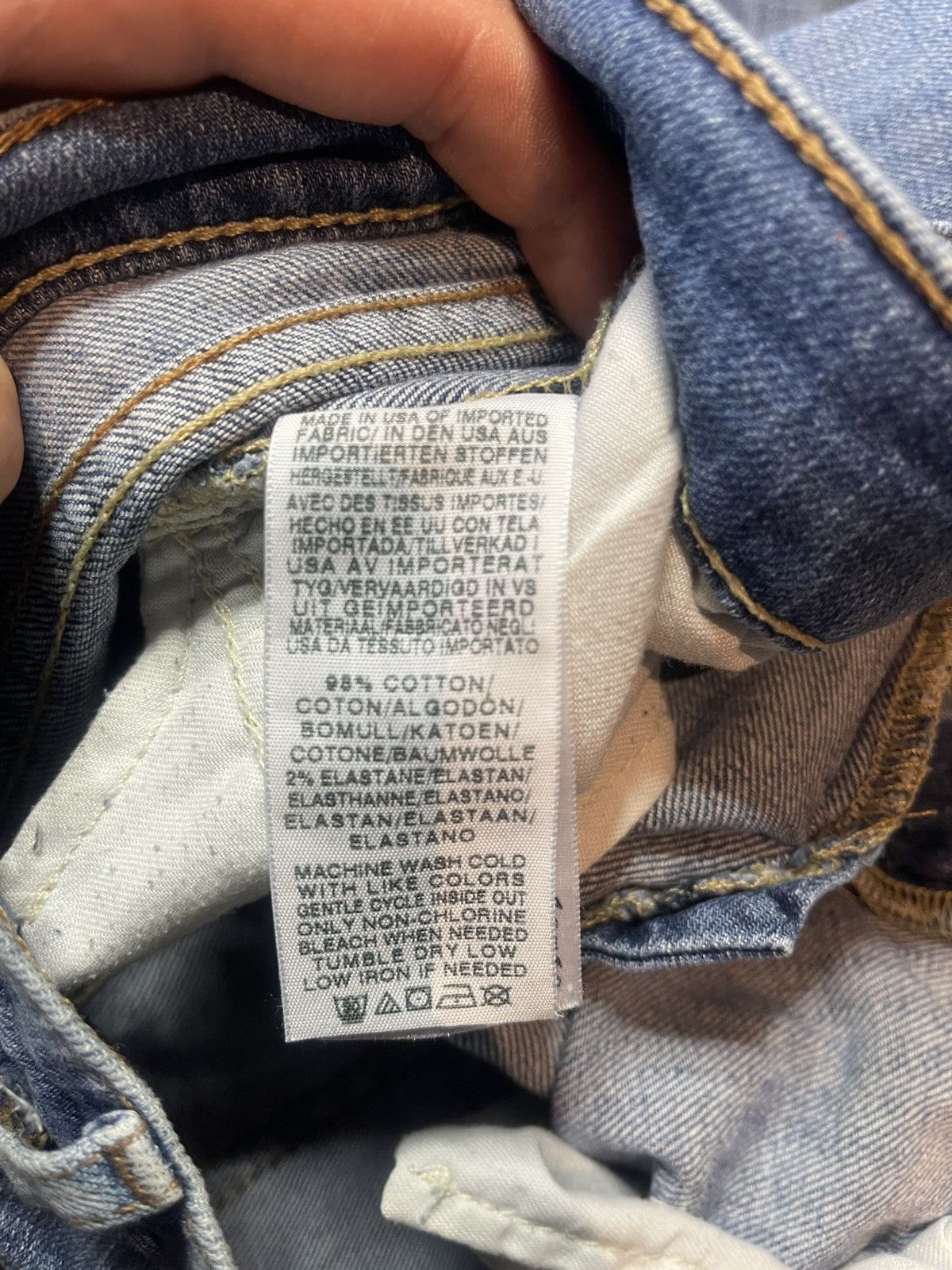 True Religion TRUE RELIGION CORA MID RISE STRAIGHT SZ 28 Size 28" / US 6 / IT 42 - 10 Thumbnail