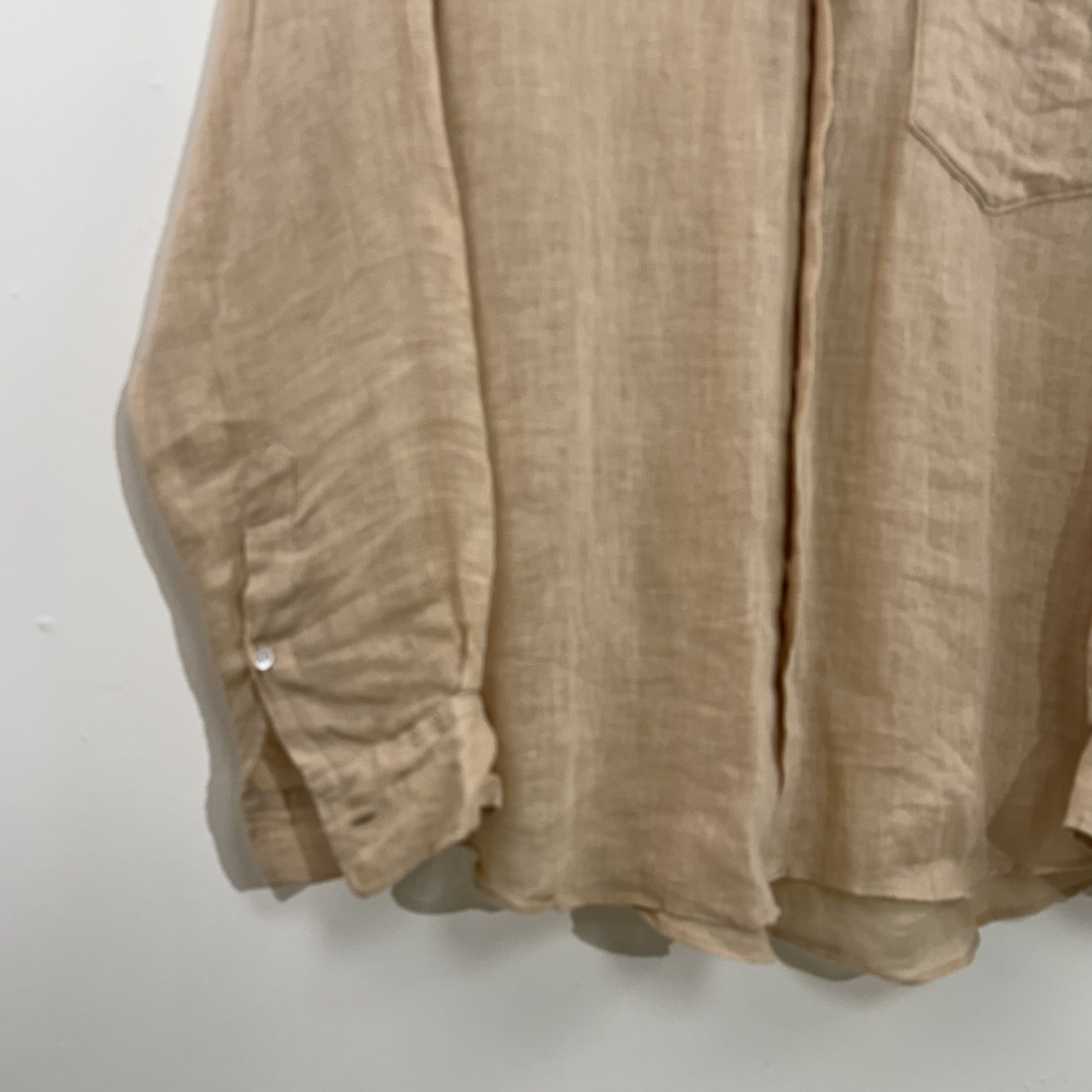 Auralee Auralee Linen One-Pocket Shirt Size US L / EU 52-54 / 3 - 5 Thumbnail