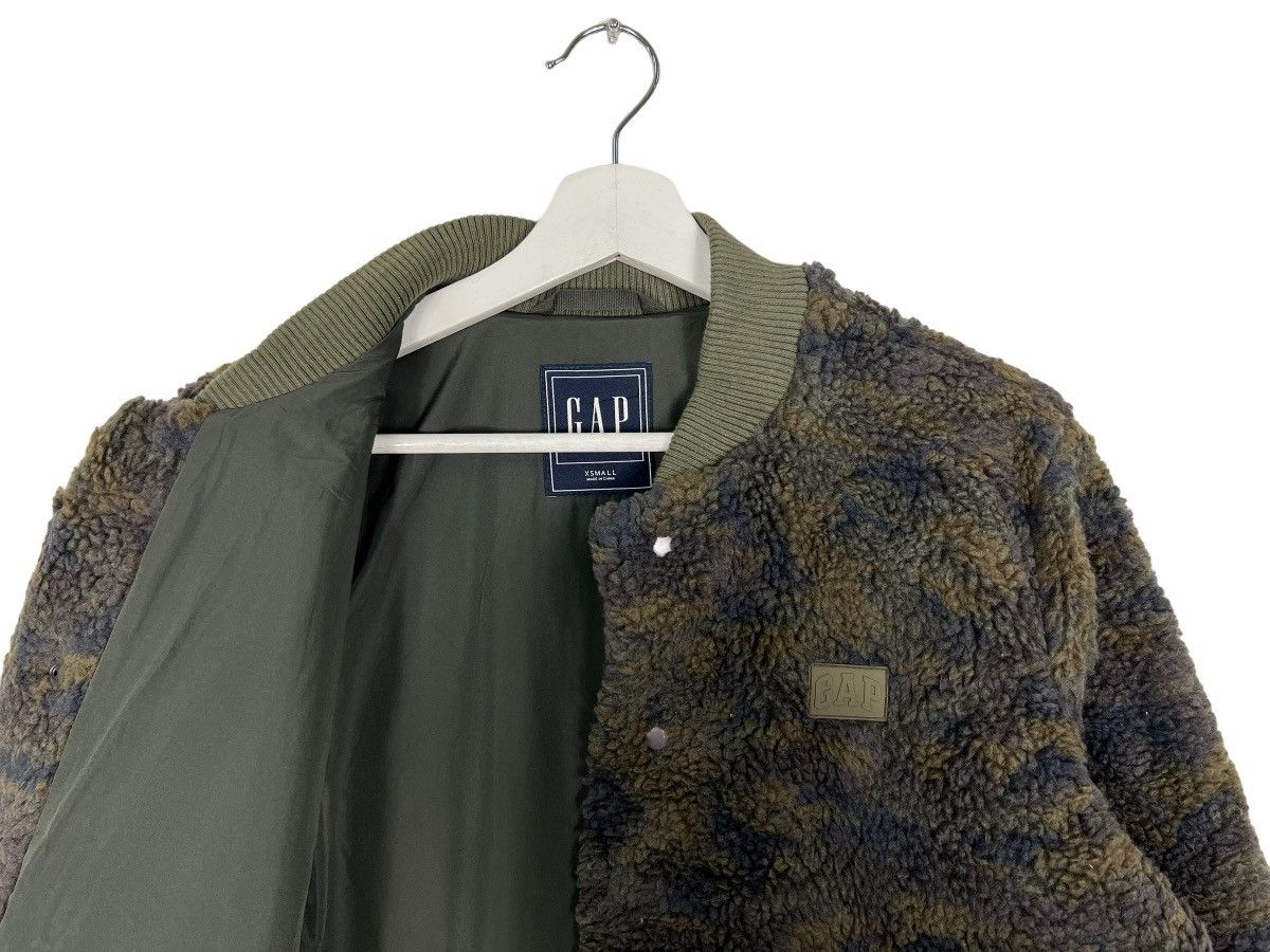 Japanese Brand 🔥 GAP FLEECE BOMBER JACKET Size US XS / EU 42 / 0 - 10 Thumbnail