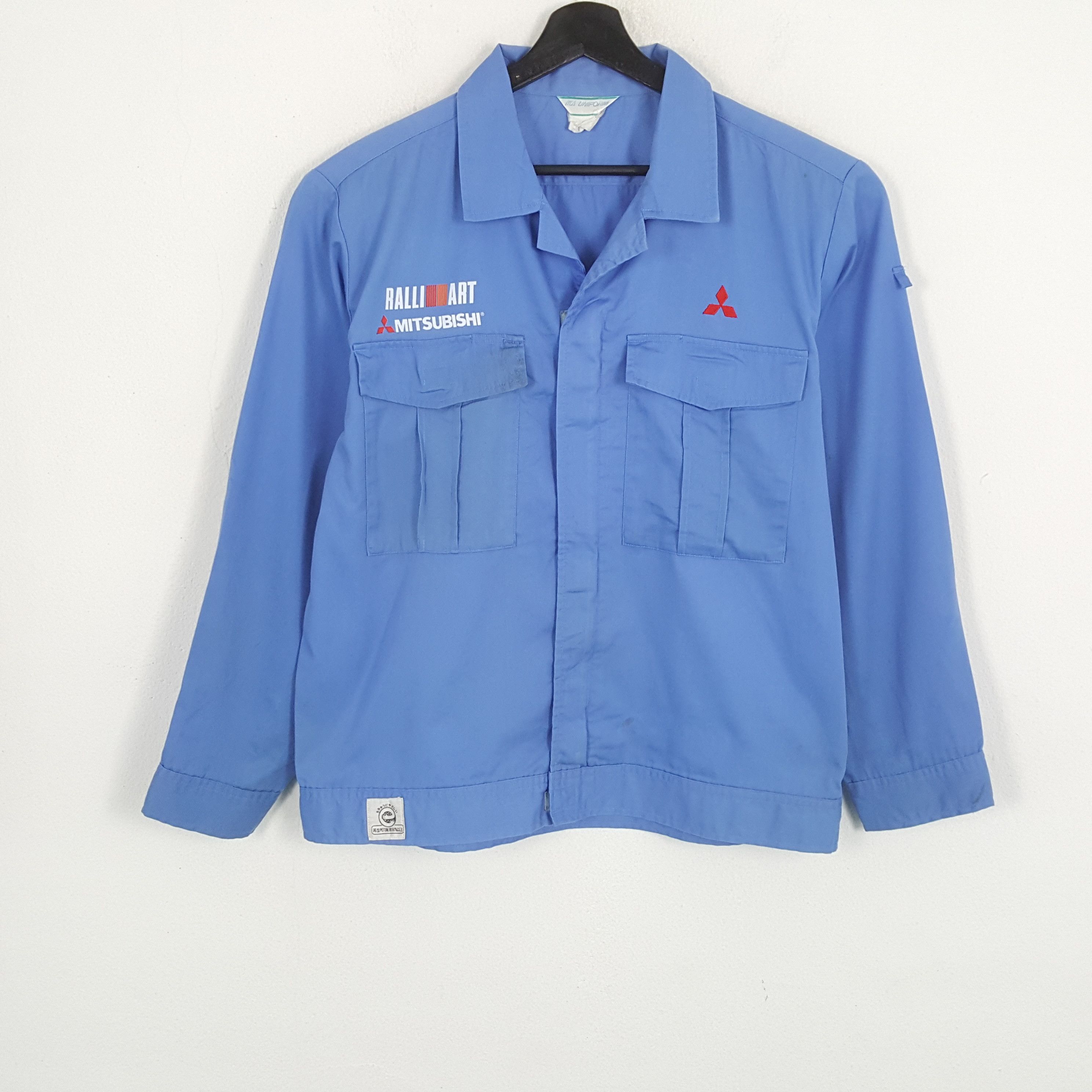 Japanese Brand × Vintage MITSUBISHI RALLI ART Japanese Motorsports Custom Jacket Size US L / EU 52-54 / 3 - 3 Thumbnail
