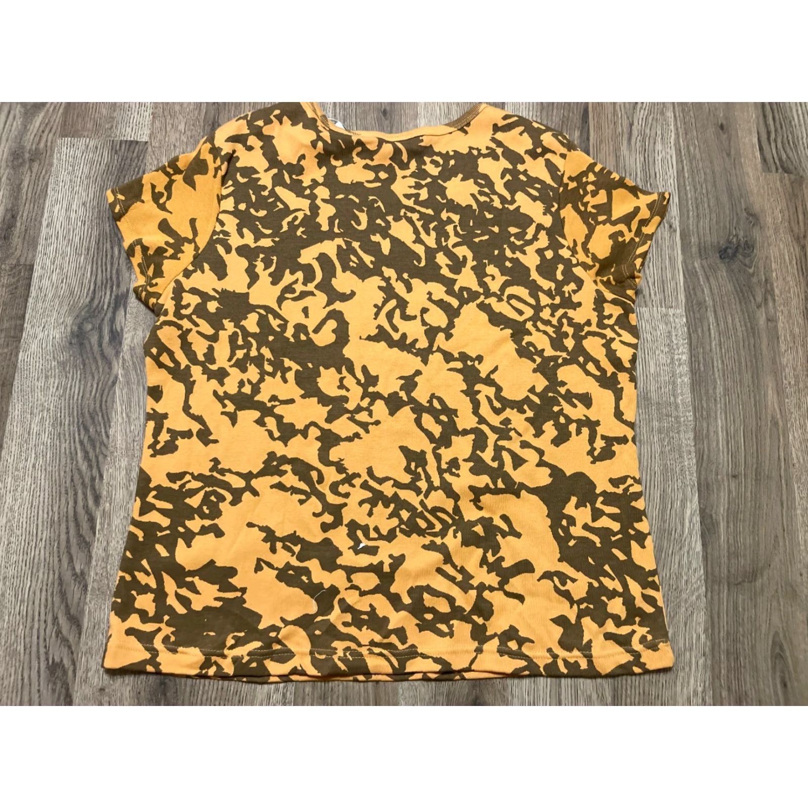 Faded Glory Faded Glory Shirt Women XL Orange Green Pink Free Spirit NWT Size XL / US 12-14 / IT 48-50 - 2 Thumbnail