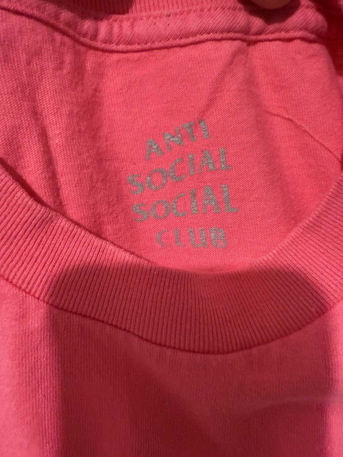 Anti Social Social Club Anti Social Social Club Negative < Positive Tee (Pink) Size US M / EU 48-50 / 2 - 3 Thumbnail