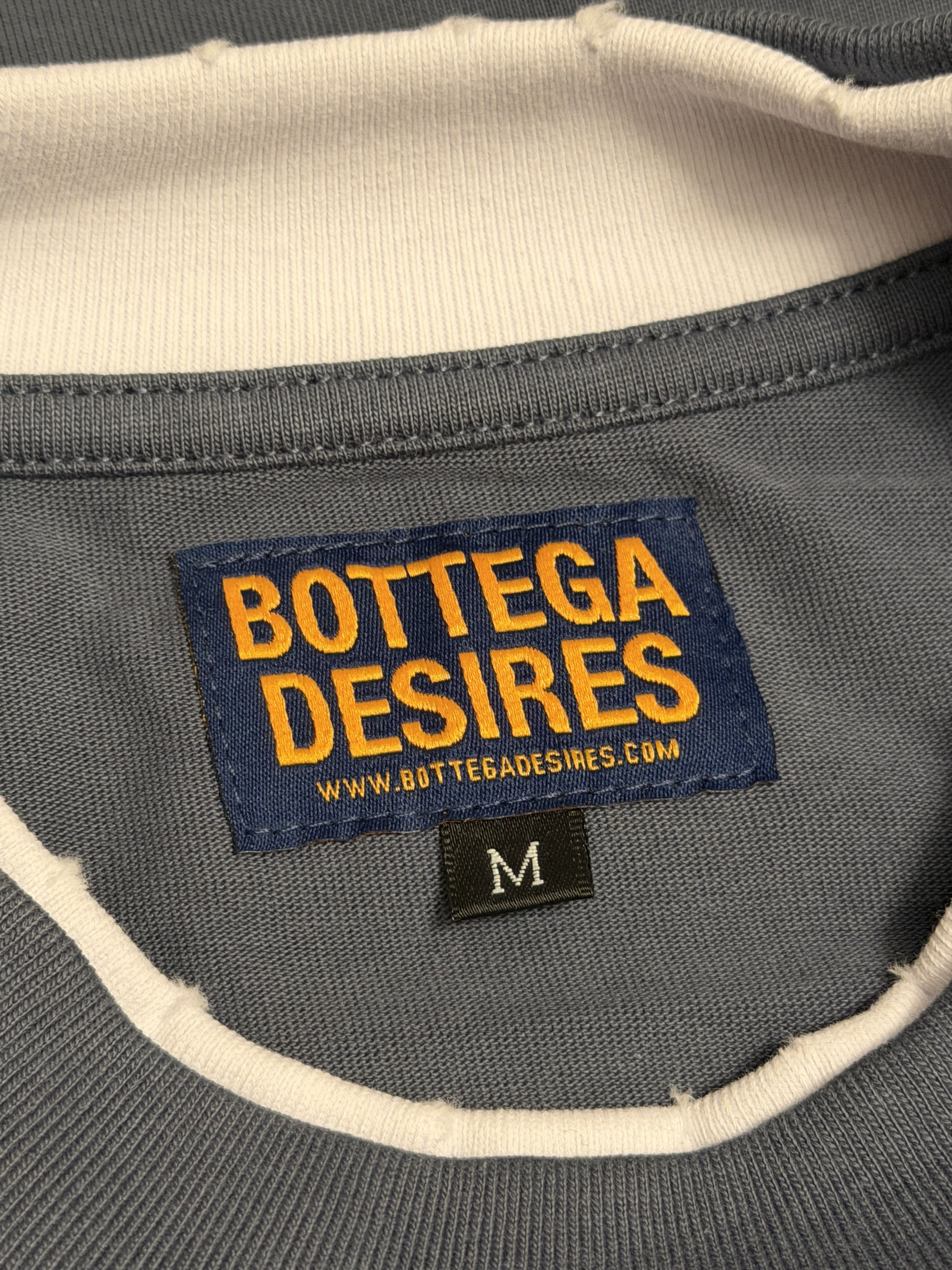 Bottega Desires 'War' Layered Longsleeve Tee