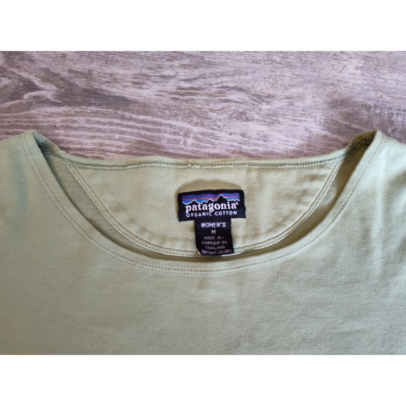 Patagonia VINTAGE Patagonia Women's Long Sleeve Base Layer Shirt Green M Stretch Size M / US 6-8 / IT 42-44 - 6 Thumbnail