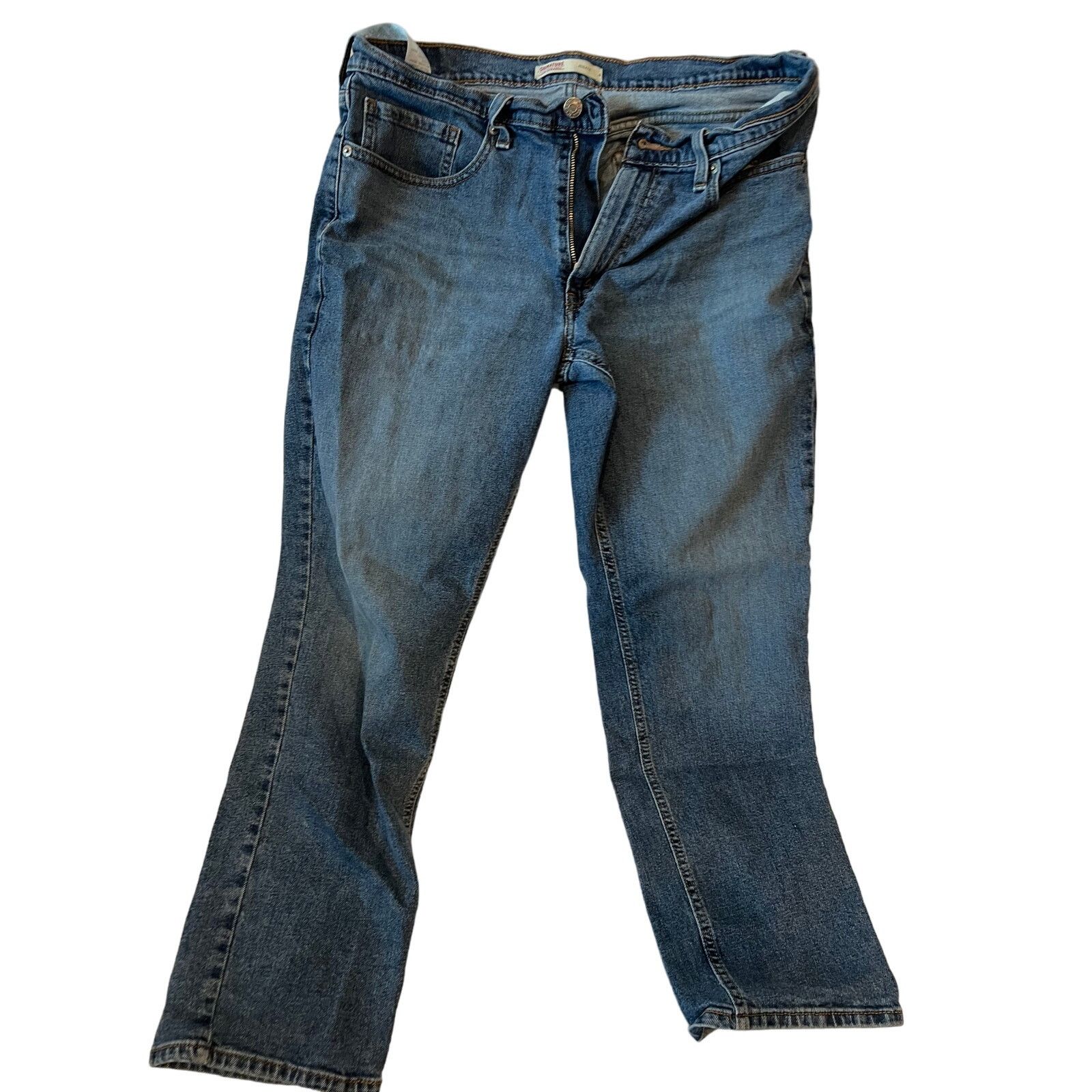 Levi's Levi's Signature Athletic Taper Fit Jeans Mens 34x30 Size US 34 / EU 50 - 1 Thumbnail