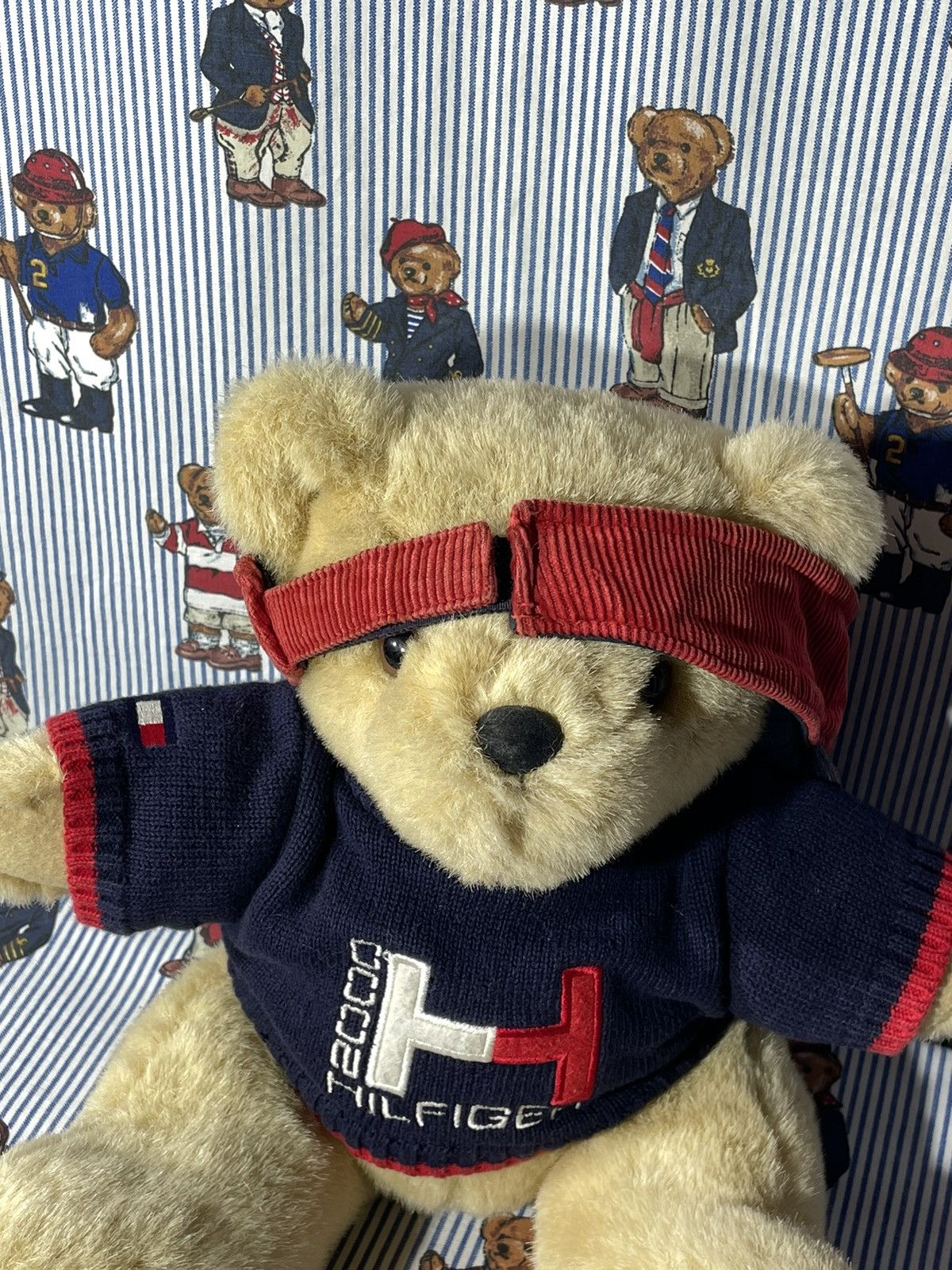 Tommy Hilfiger × Vintage Visor Tommy Hilfiger Crest OG Vintage 90’s Size ONE SIZE - 8 Thumbnail