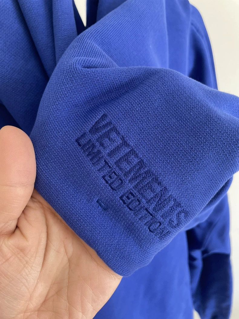 Vetements Vetements Witmer 2022 Fall/Winter New Color Hoodie Size US XS / EU 42 / 0 - 4 Thumbnail
