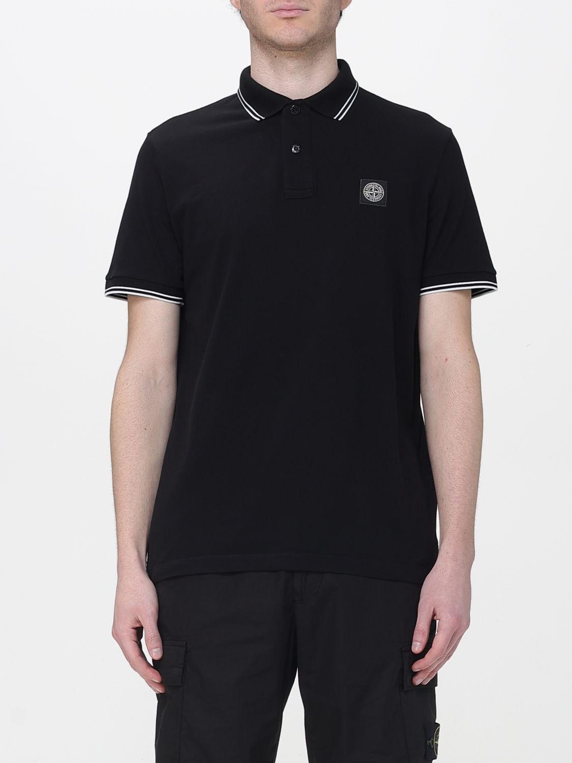 Stone Island Stone Island Polo Shirt Men Black Size US M / EU 48-50 / 2 - 1 Thumbnail