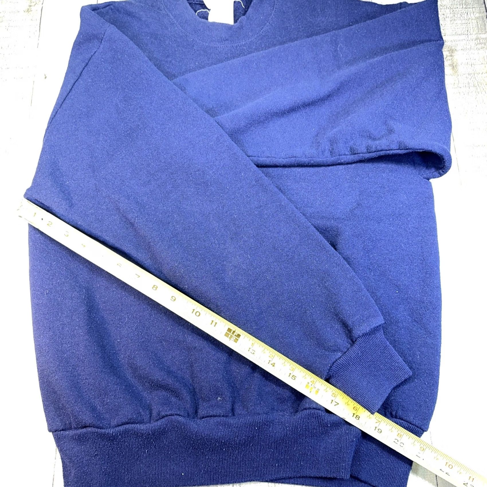Jerzees VINTAGE Jerzees Crewneck Sweatshirt Blue M Mens Blank Y2K Size US M / EU 48-50 / 2 - 6 Thumbnail