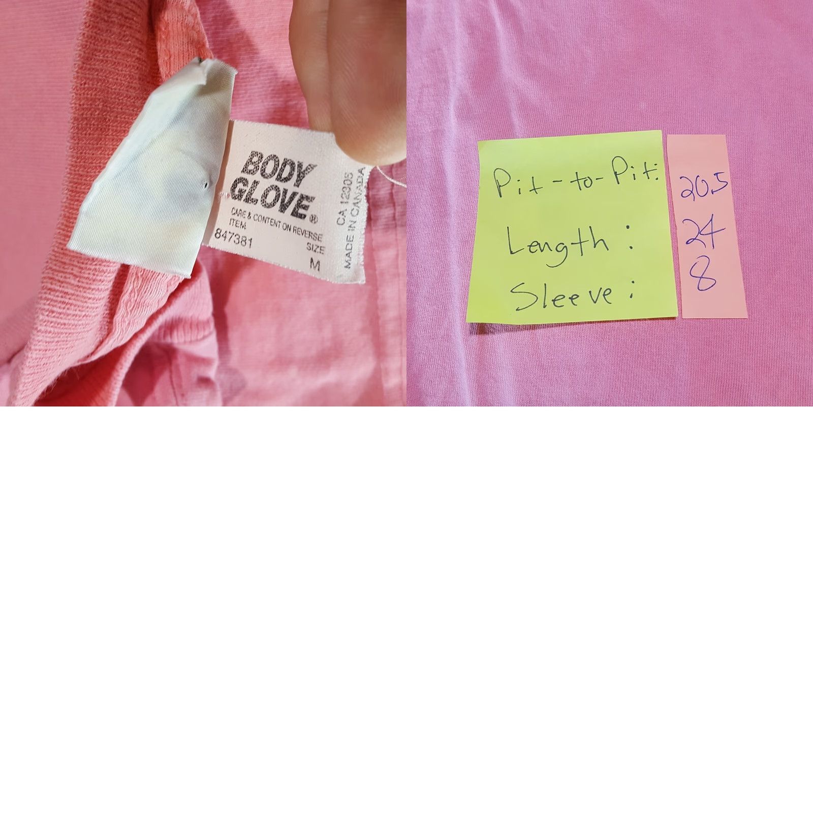 Body Glove VINTAGE Body Glove Pink Surf Women's M Beach Short Sleeve Retro T Shirt Top Size M / US 6-8 / IT 42-44 - 8 Thumbnail