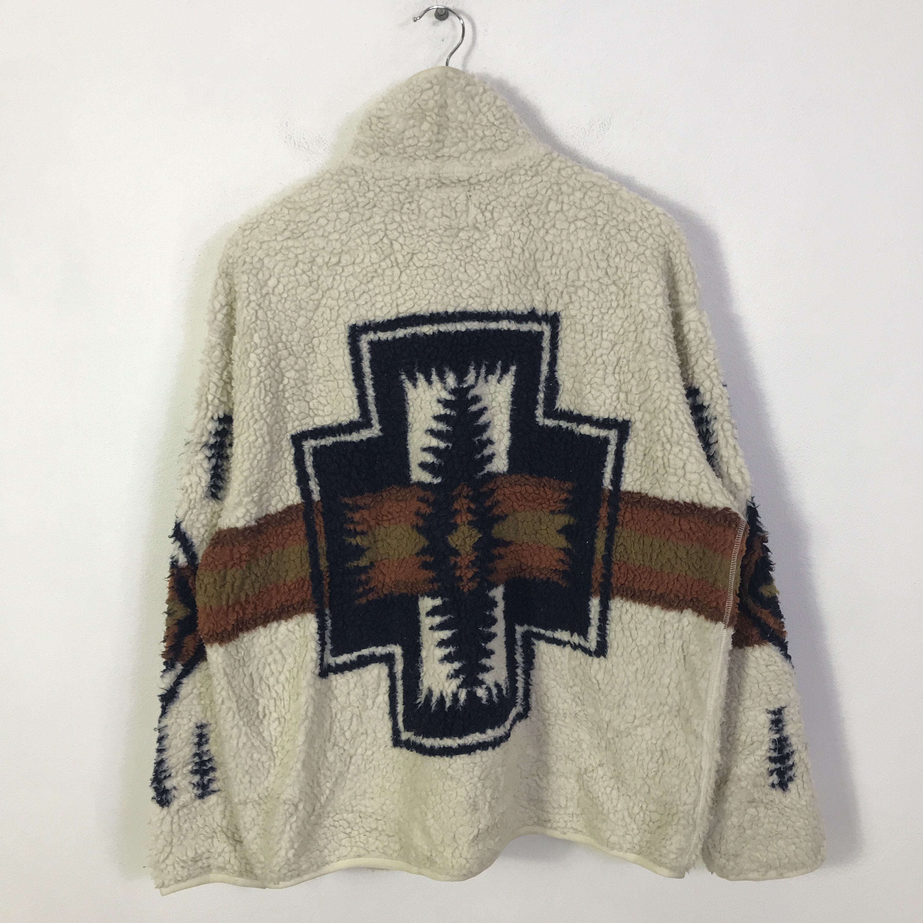 Pendleton pendleton sherpa fleece navajo jacket K85B18 Size US L / EU 52-54 / 3 - 3 Thumbnail