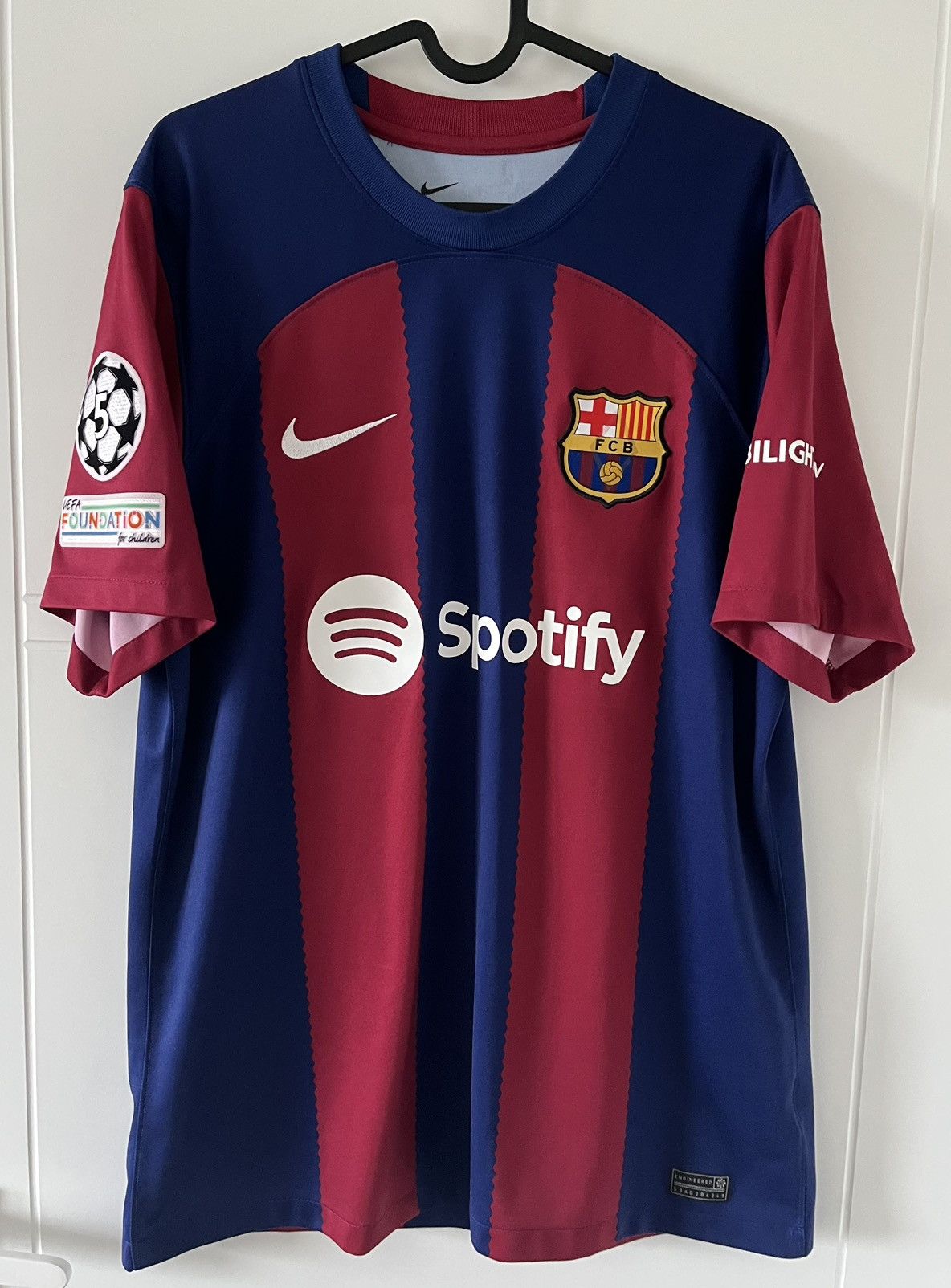 Barcelona nike 2023/2024 domowa Cubarsi — zdjęcie 5