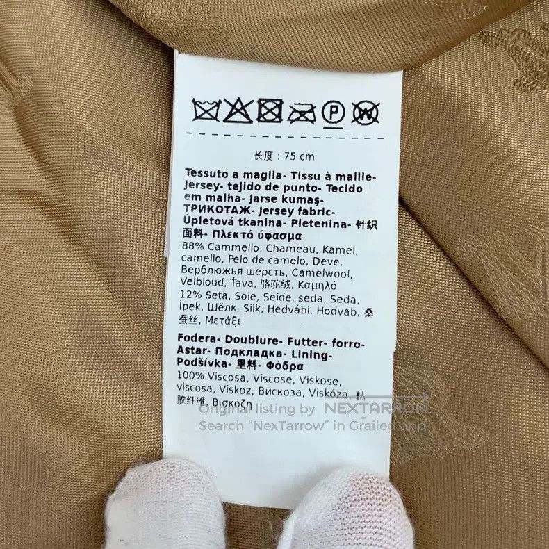Max Mara Max Mara Brown Camel Hair Reversible Cloak Cape Size S / US 4 / IT 40 - 6 Thumbnail