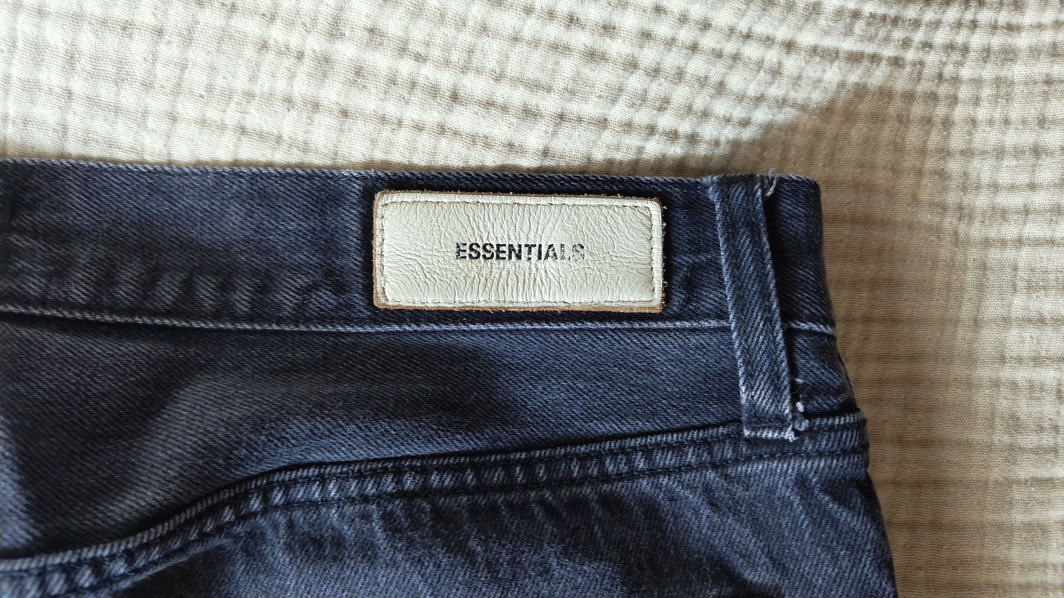 Fear of God FOG Essentials Cone Denim Side Zips Size US 34 / EU 50 - 11 Thumbnail