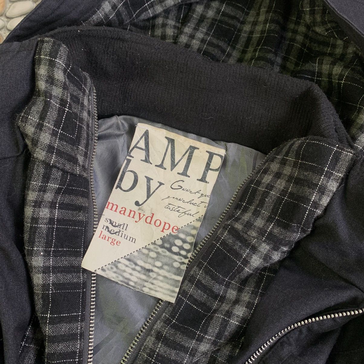 Japanese Brand Amp By Manydope Double Layer Jacket Punk Gothic Style Size US L / EU 52-54 / 3 - 7 Thumbnail