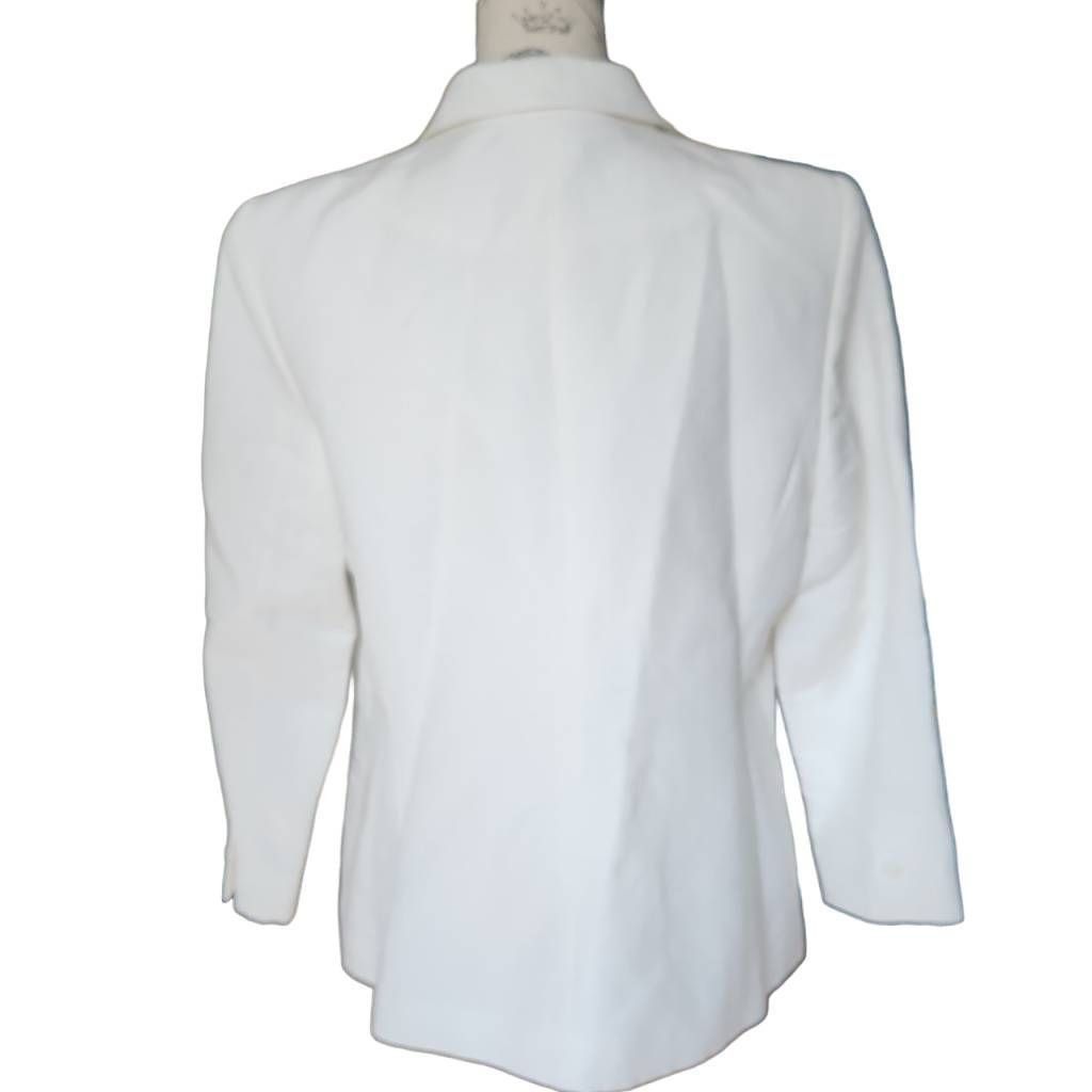 Tommy Hilfiger Tommy Hilfiger Ladies Size 14 Linen Slub One Button Blazer Size XL / US 12-14 / IT 48-50 - 2 Thumbnail