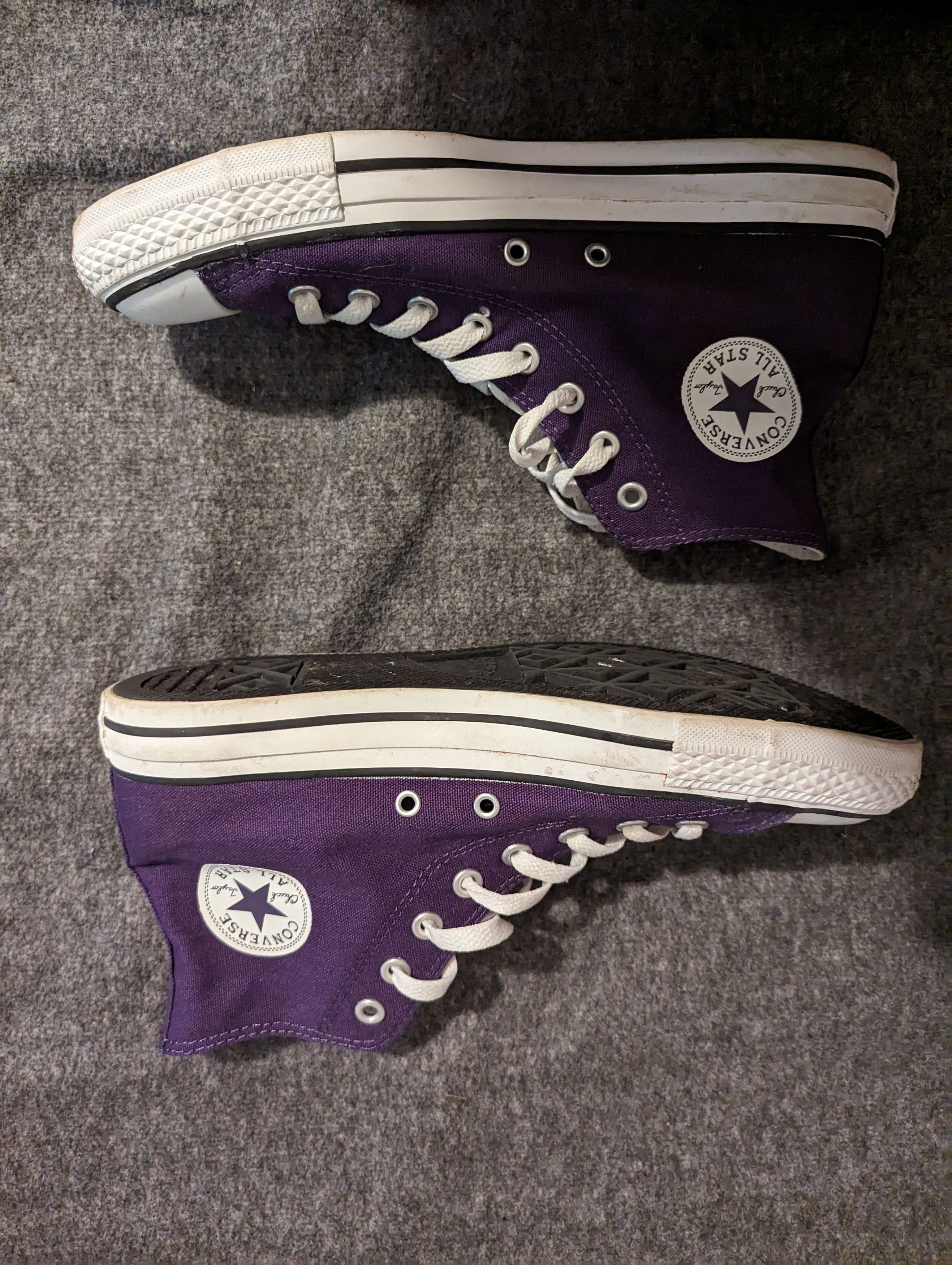 Converse Gothic Grape Converse Grailed