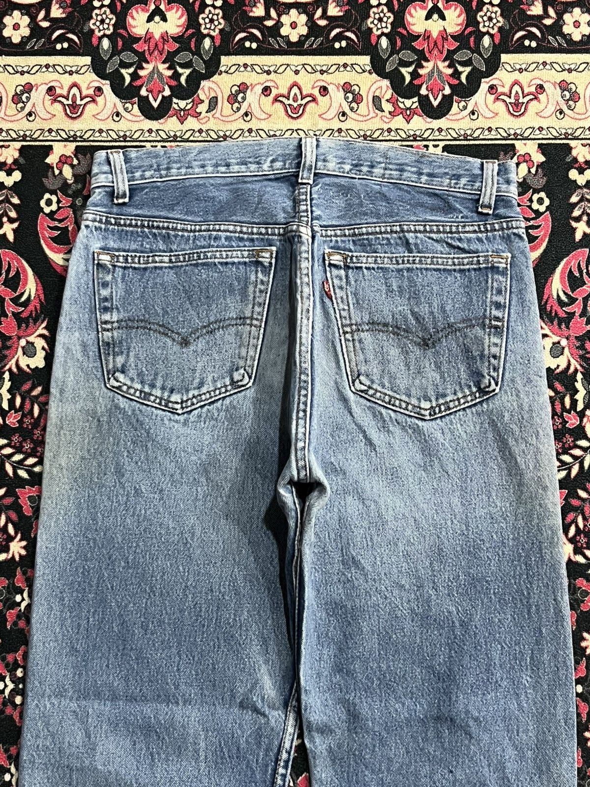 Levi's Vintage Y2K Levi’s 501 Blue Washed Straight Leg Jeans Size US 33 - 9 Thumbnail
