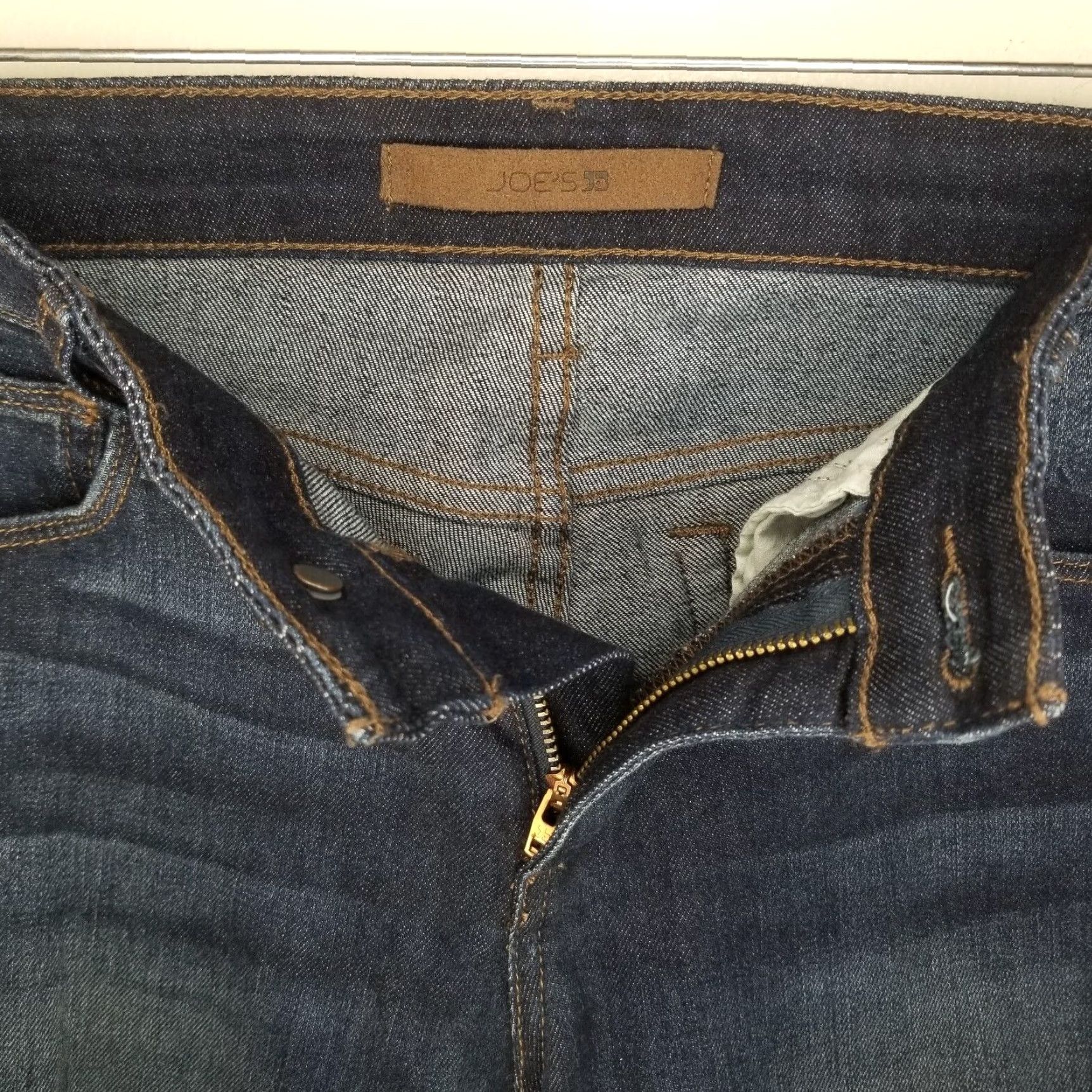Vintage JOES Jeans Cuffed Straight Stretch Capris Women 27x25.5 Blue Size 27 Womens Capris Size 27" / US 4 / IT 40 - 3 Thumbnail