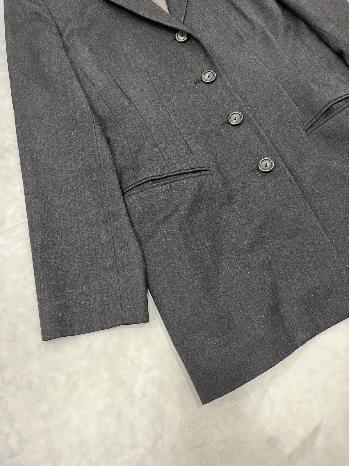 Jil Sander Jil Sander Vintage 90’s Wool Blazer Made in West Germany Size S / US 4 / IT 40 - 3 Thumbnail